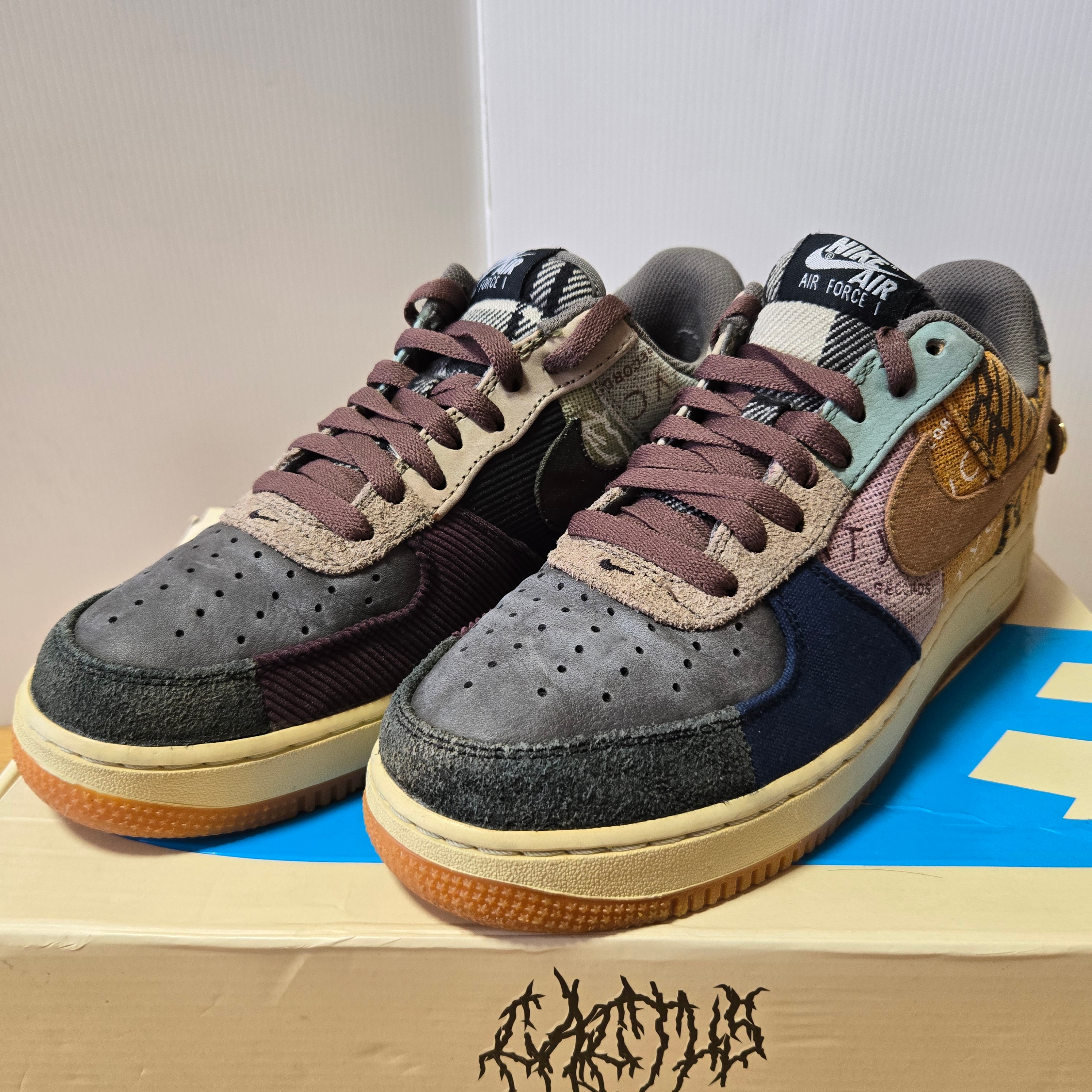 Travis Scott × Nike Air Force 1 Low Cactus Jack "Multi Color"
