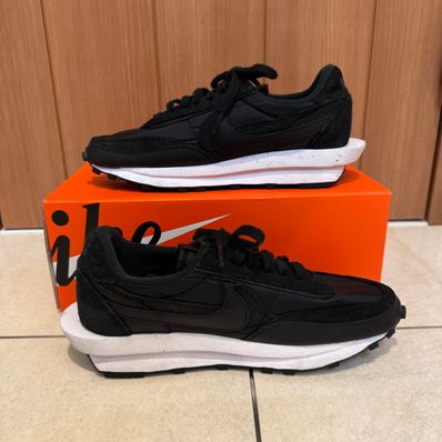 sacai × Nike LDV Waffle "Triple Black"