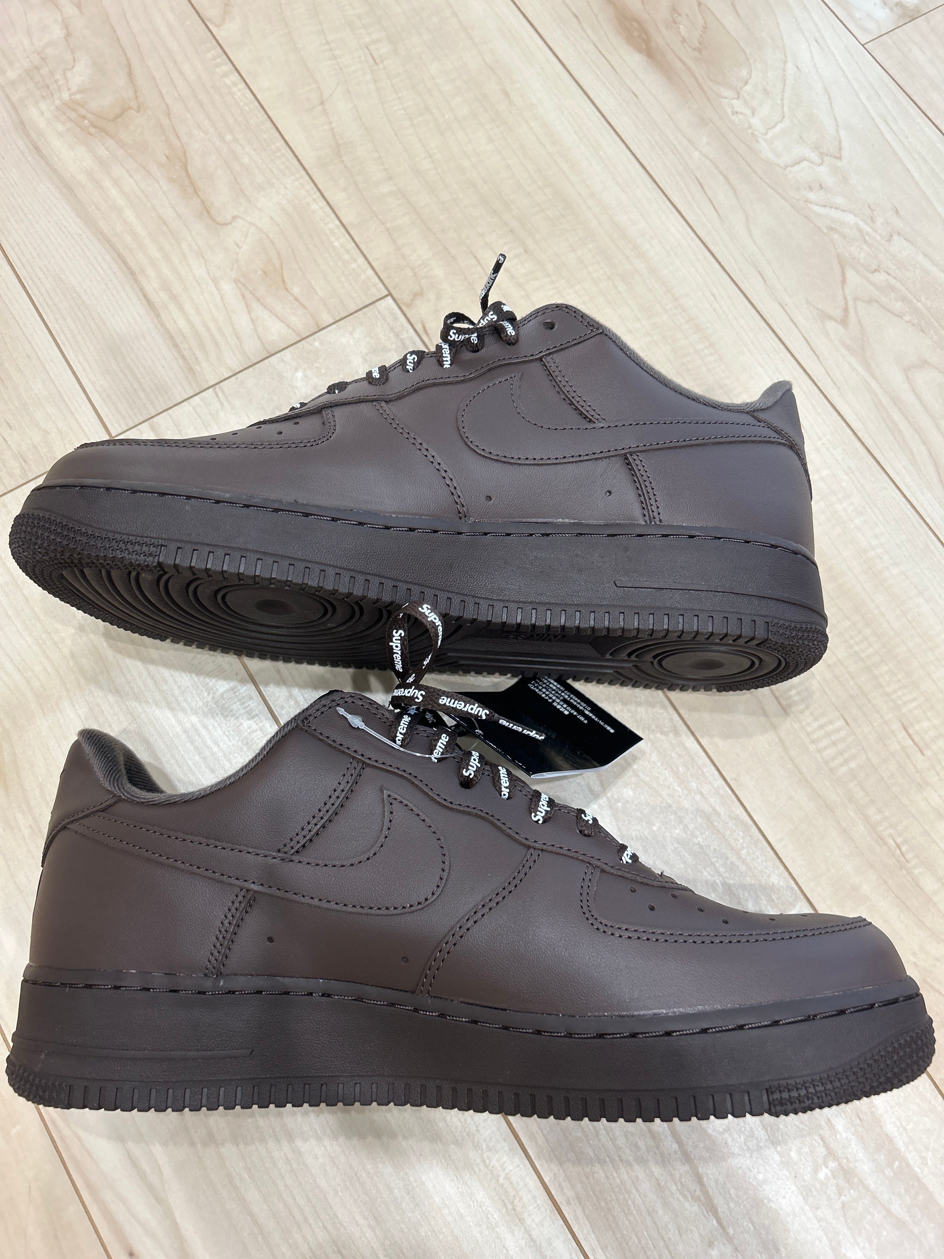 Supreme × Nike Air Force 1 Low "Baroque Brown"