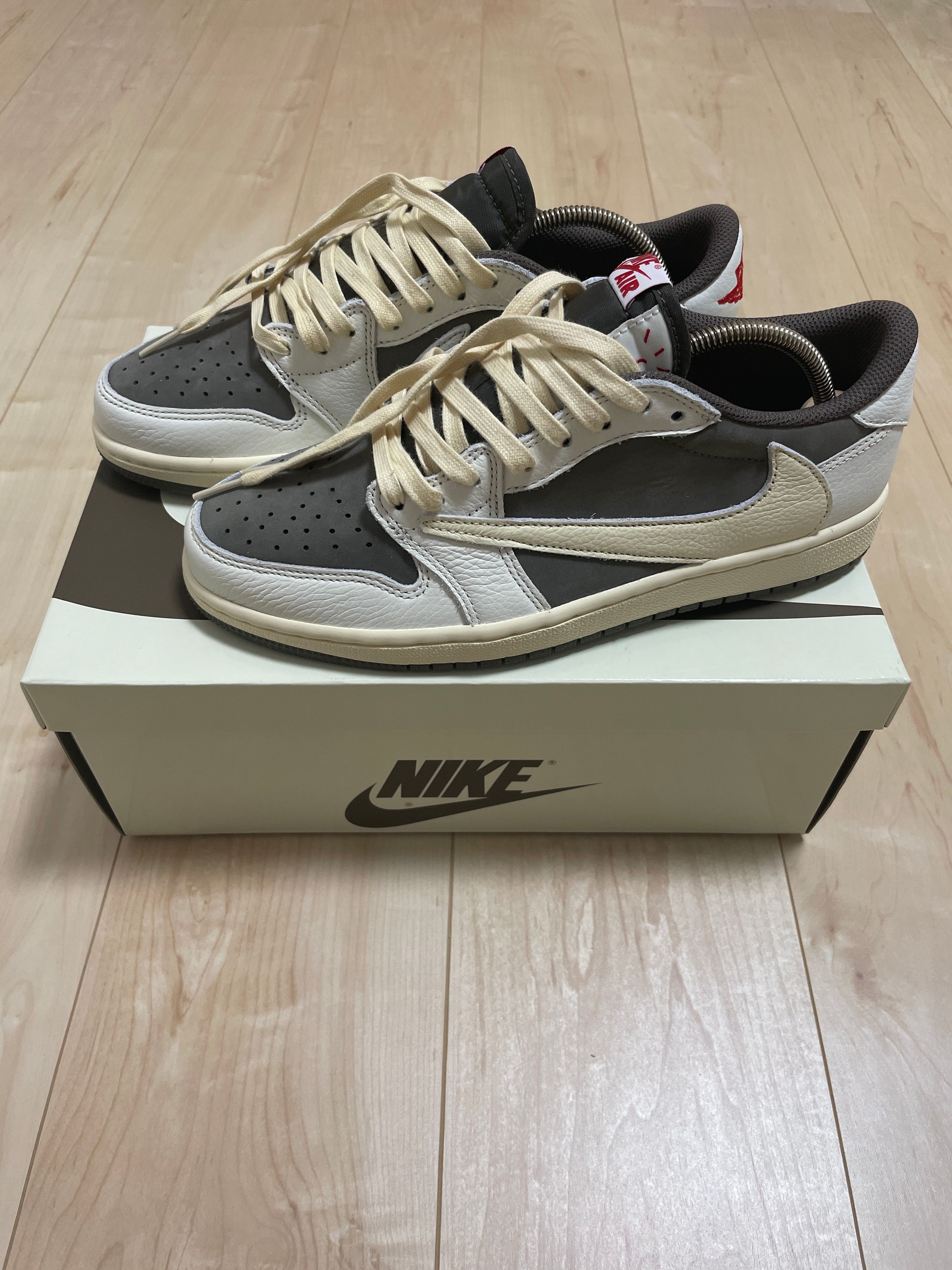 Travis Scott × Nike Air Jordan 1 Low OG SP "Reverse Mocha/Sail and Ridgerock"