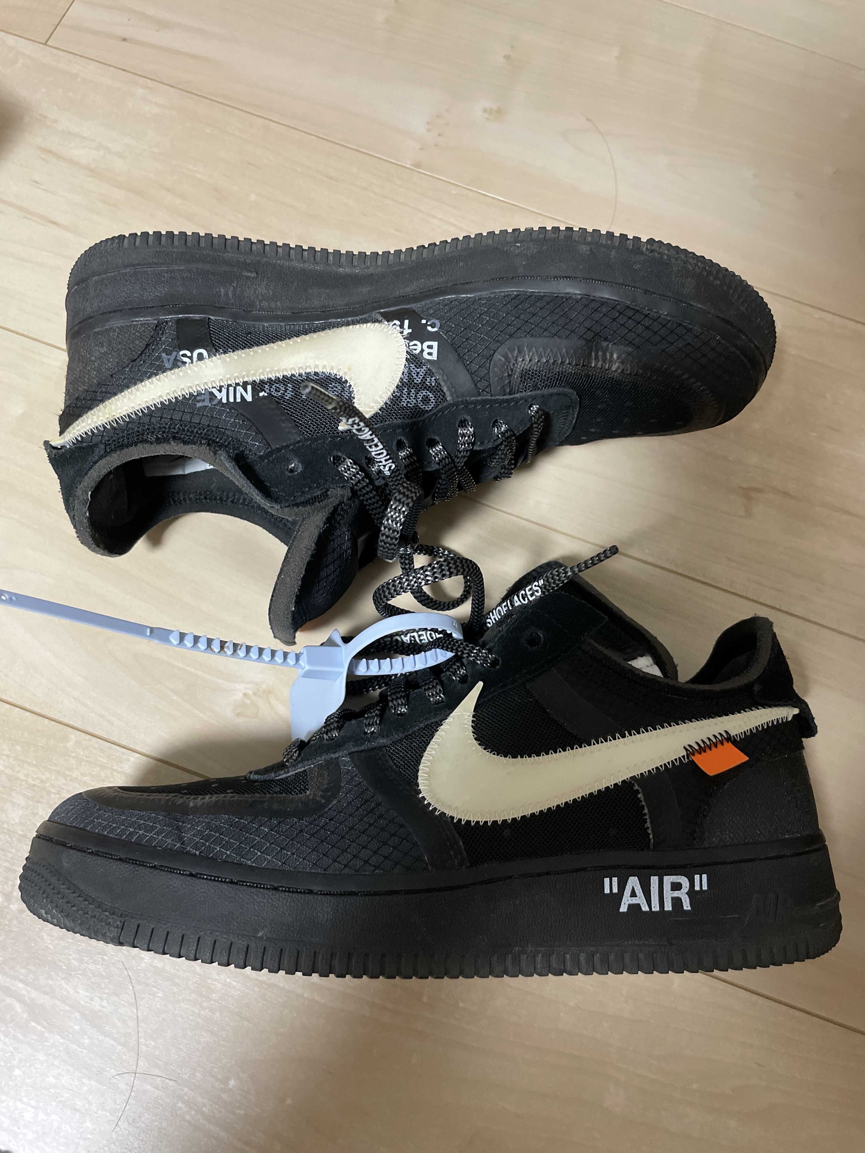 Off-White × Nike Air Force 1 Low "Black"