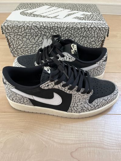 Nike Air Jordan 1 Retro Low OG "Black Cement"