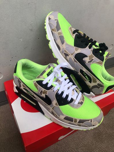 Nike air max green 2025 camo