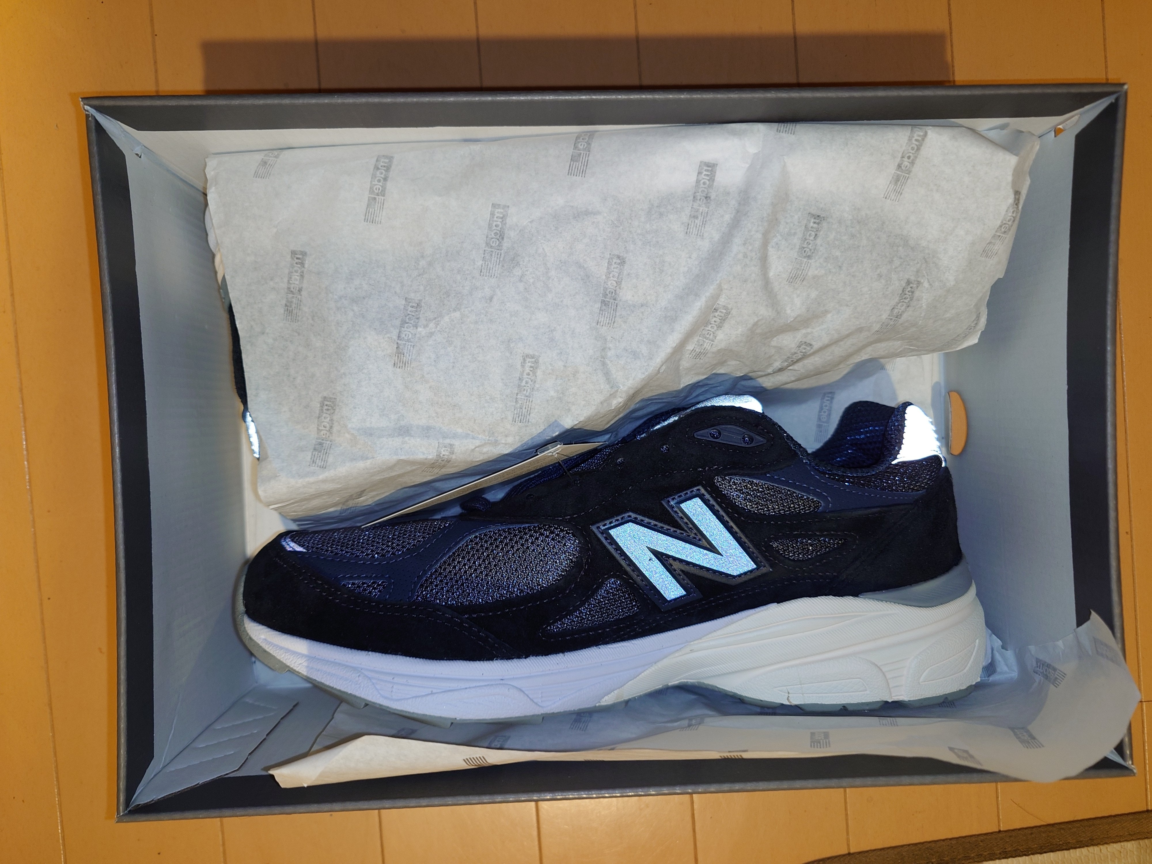 KITH Ronnie Fieg × New Balance 990V3 "Genesis/Navy"