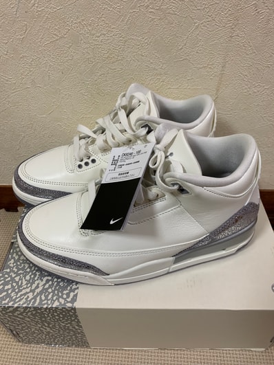 Nike Women's Air Jordan 3 Retro "Sail/Metallic Silver"