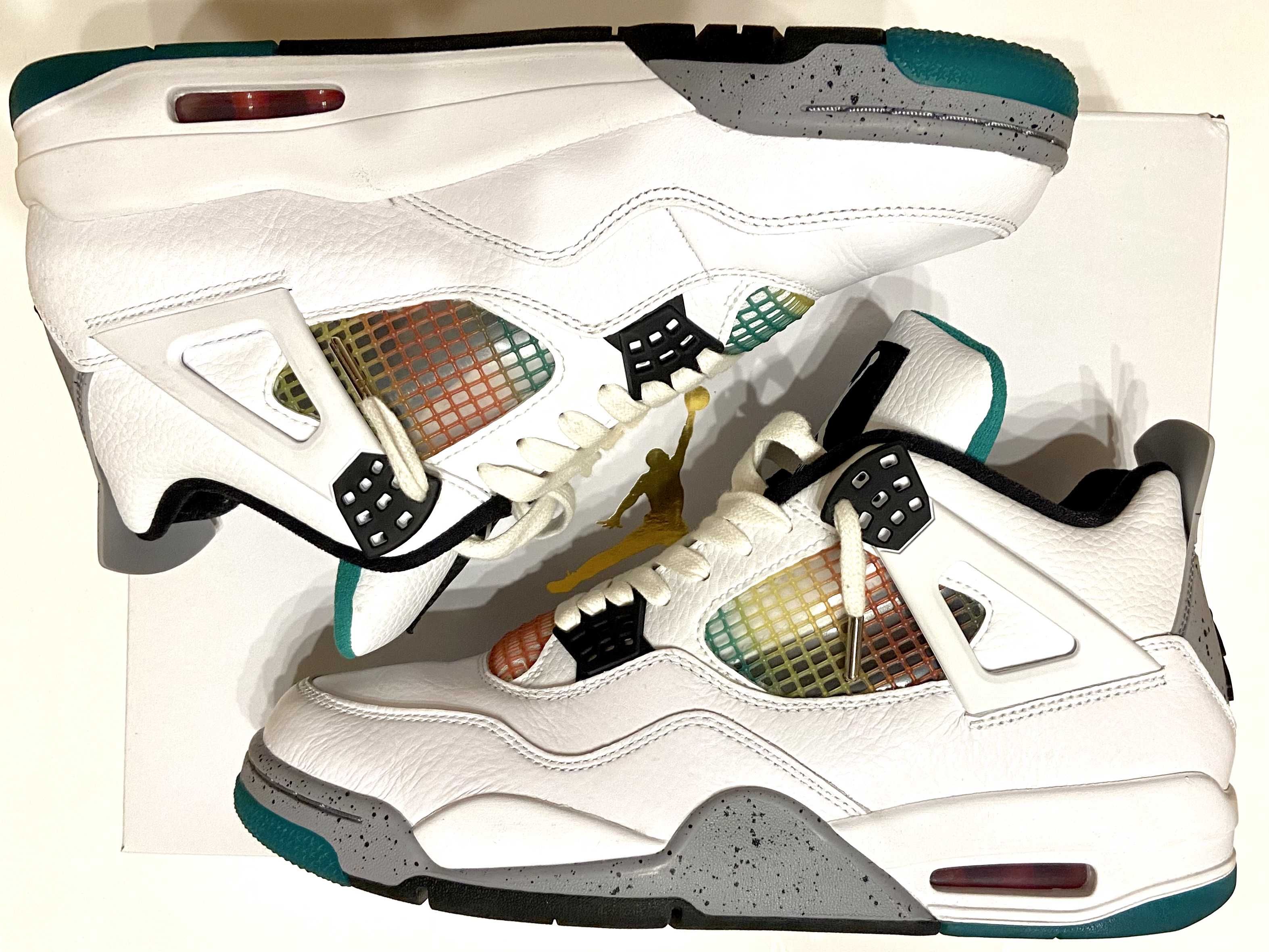 Nike Women's Air Jordan 4 "Lucid Green"