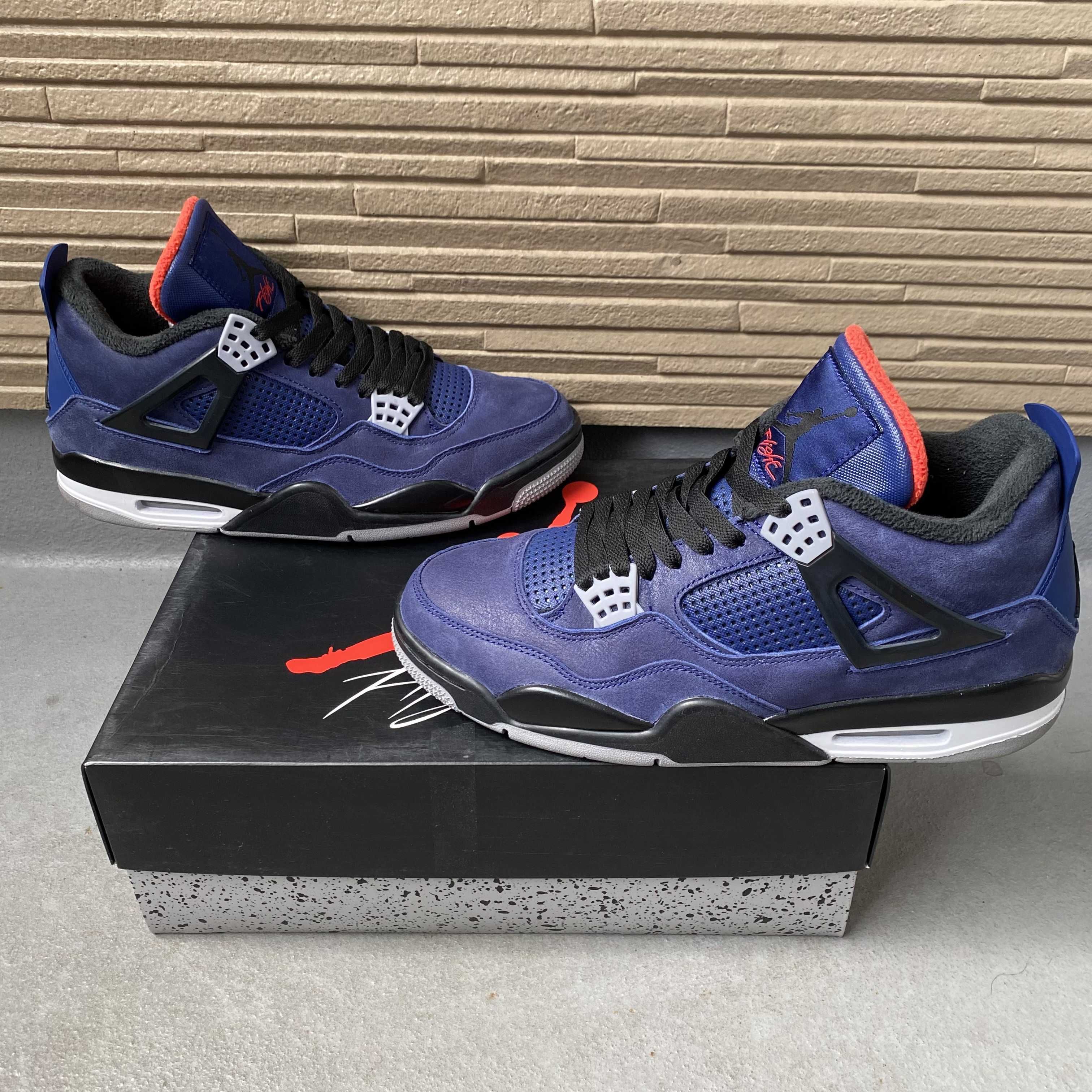 Nike Air Jordan 4 Retro WNTR "Loyal Blue/White/Black"