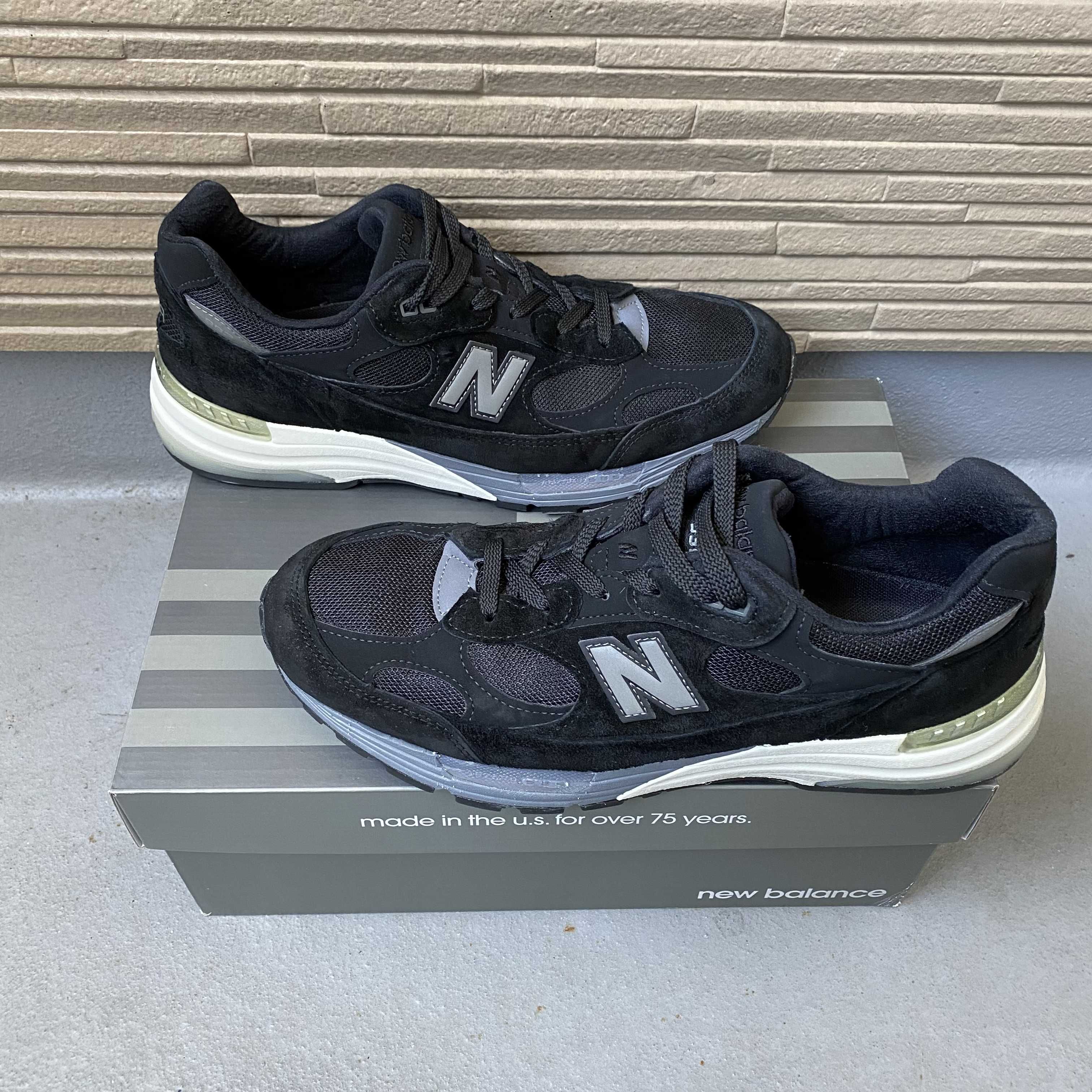 New Balance 992 Made in USA "Black"