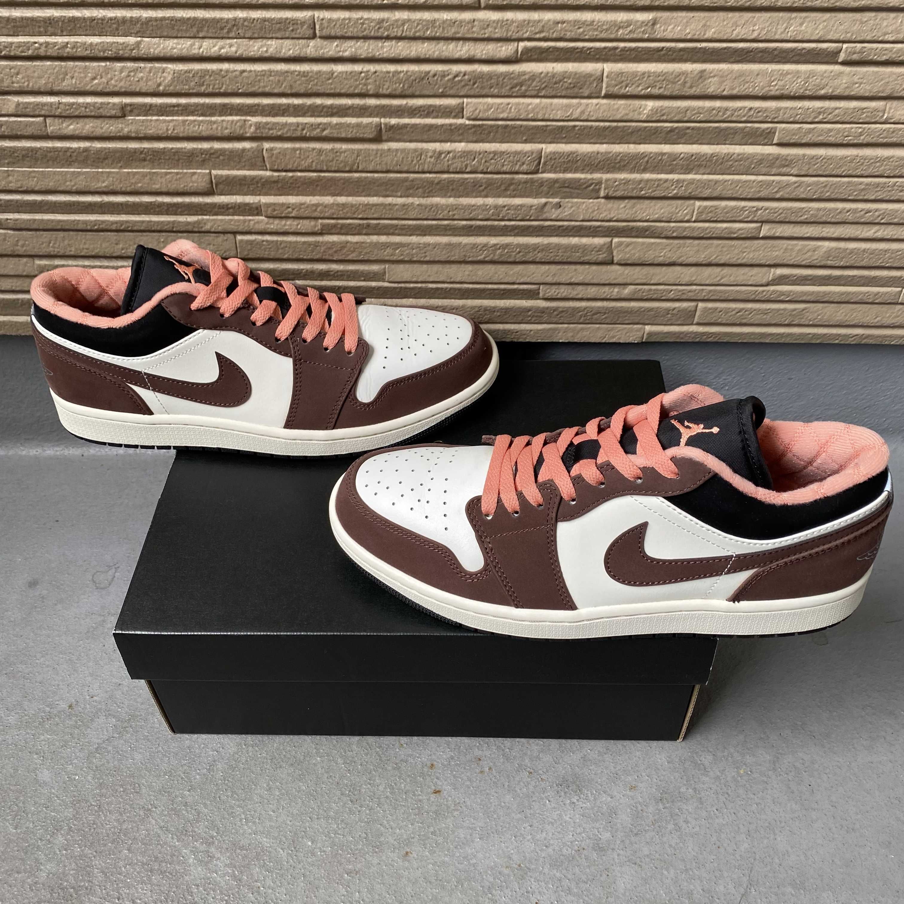 Nike Air Jordan 1 Low SE "Light Chocolate" / "Mocha Brown"