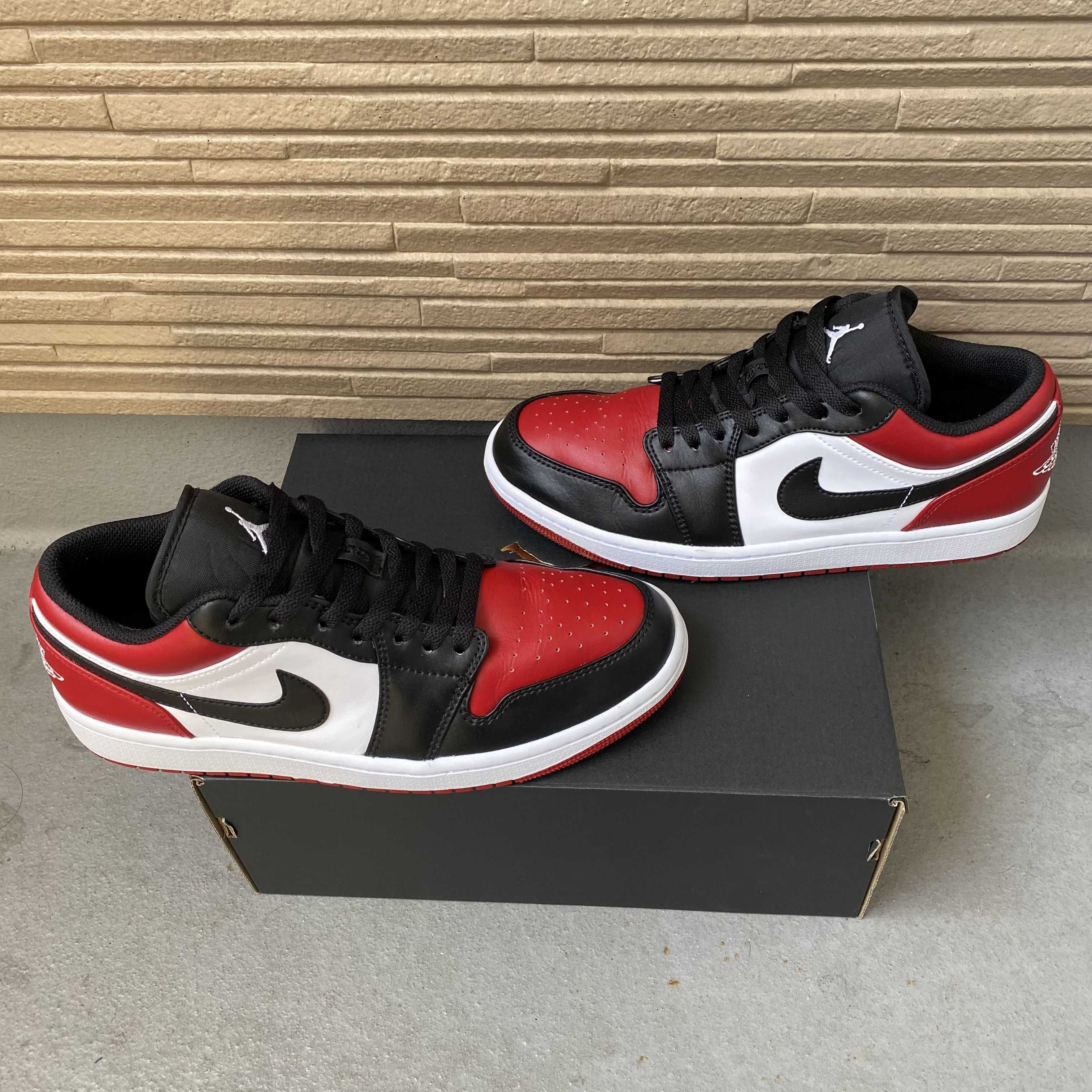 Nike Air Jordan 1 Low "Bred Toe"