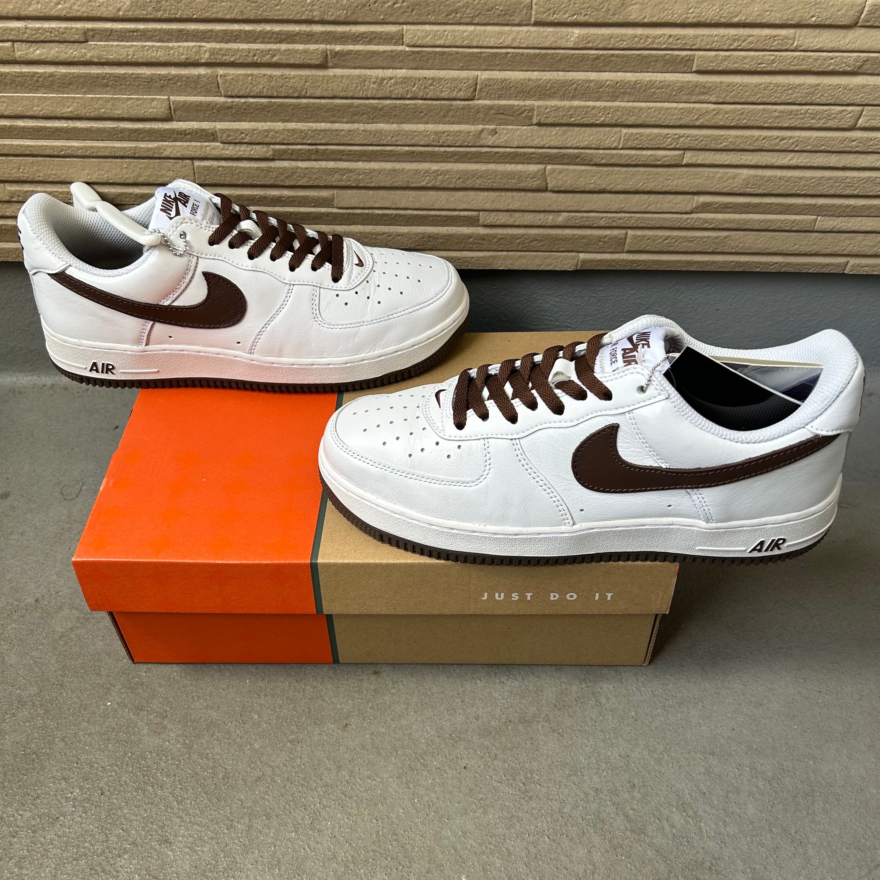 Nike Air Force 1 Low Retro Color of the Month "Chocolate/White"