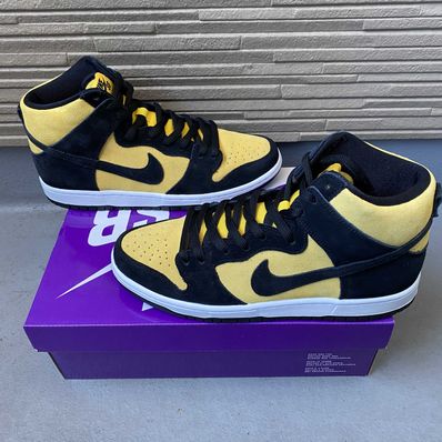 NIKE SB DUNK HIGH "MAIZE AND BLACK"