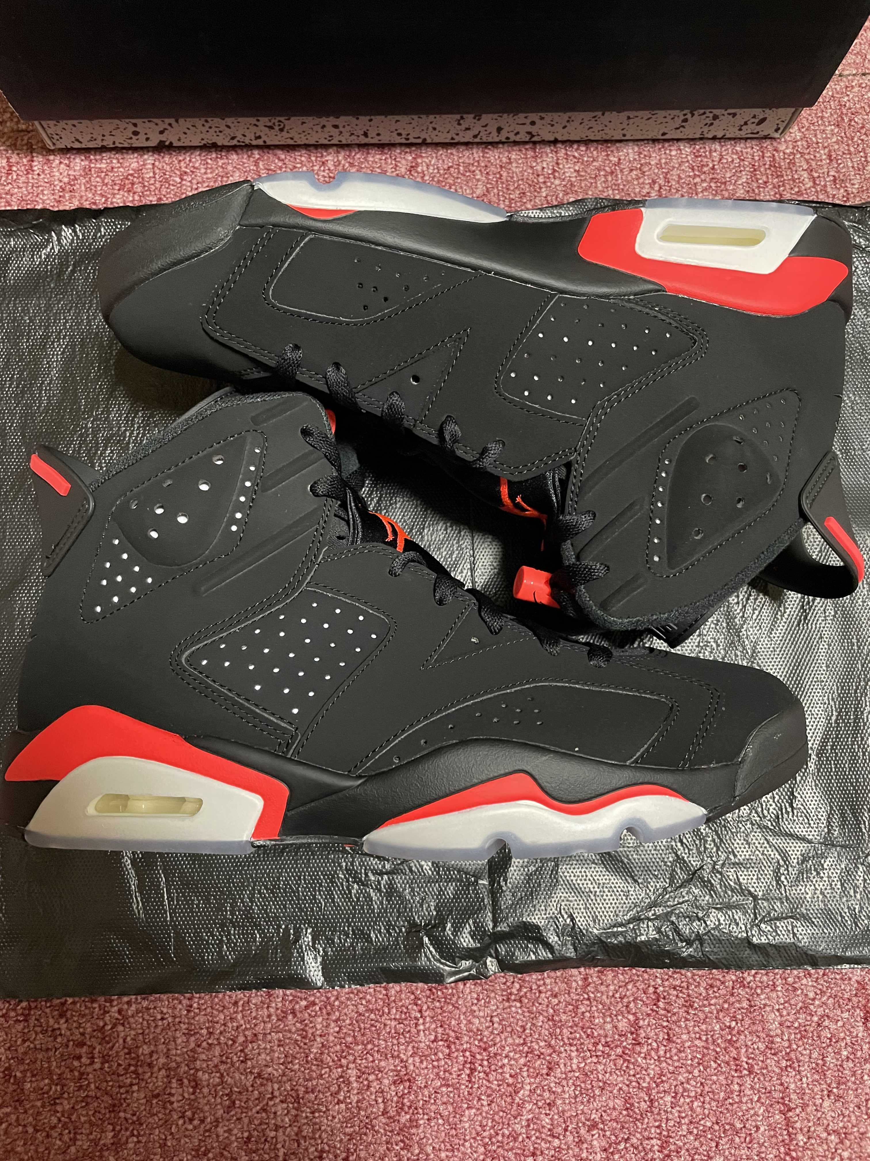 Nike Air Jordan 6 Retro OG "Black/Infrared"