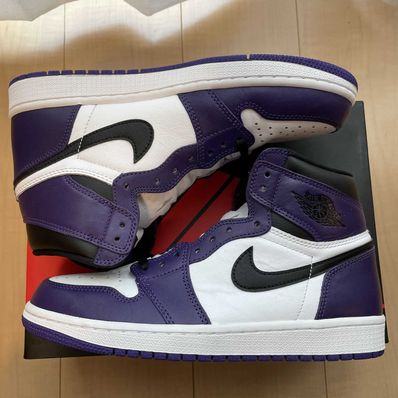 Nike Air Jordan 1 Retro High OG "Court Purple White/Black" (2020)