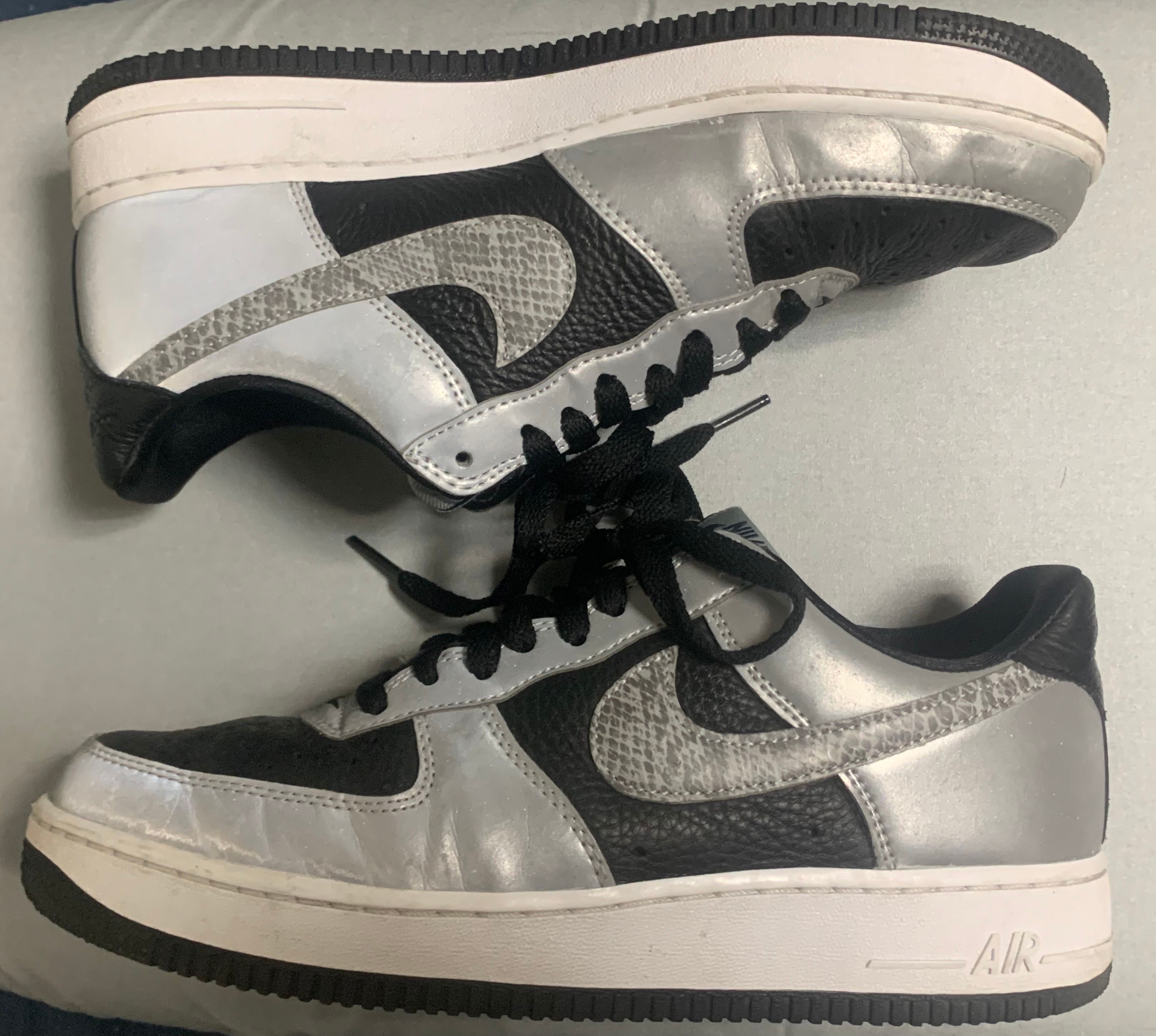 Nike Air Force 1 Low "Silver Snake"