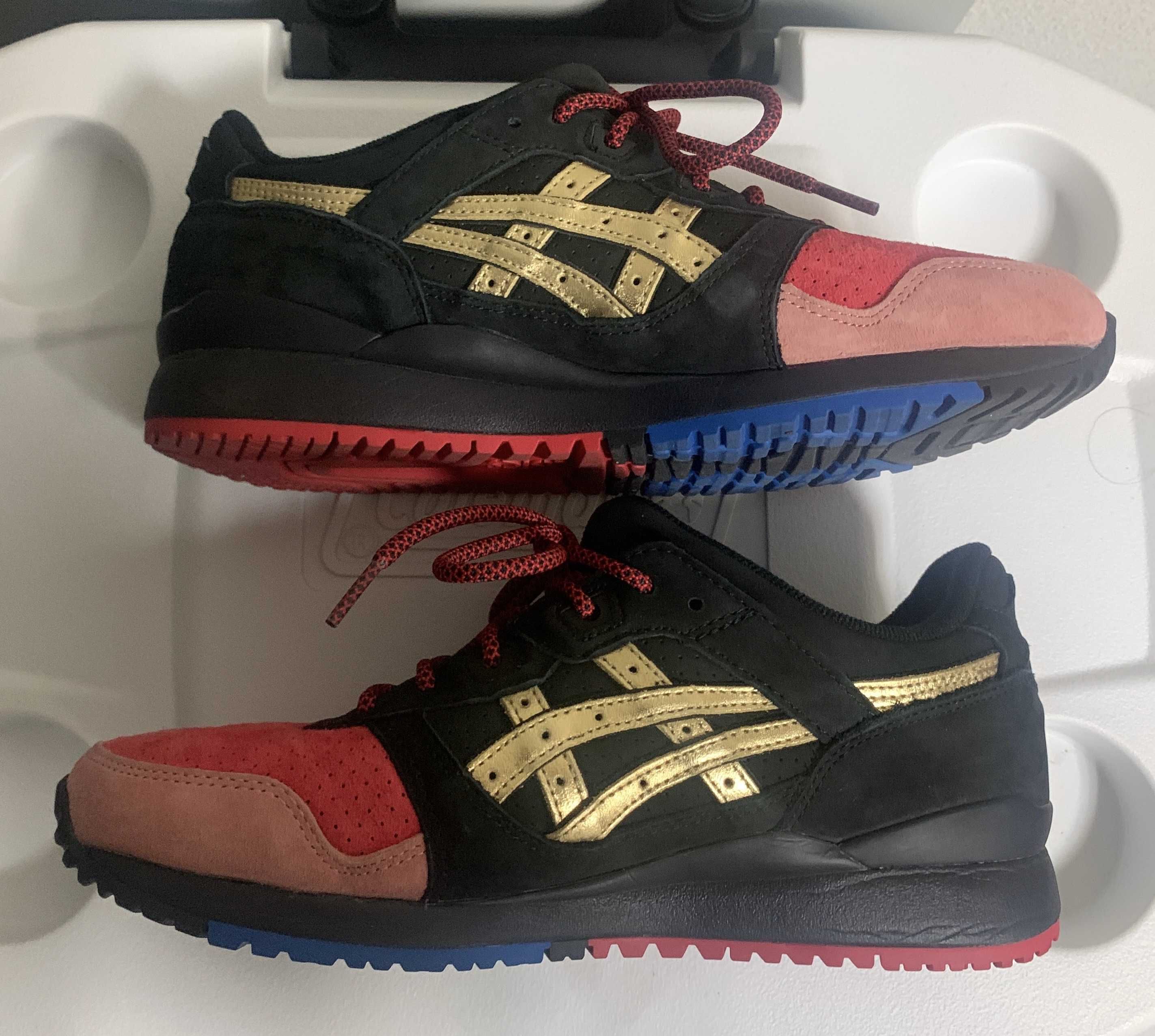 Ronnie Fieg × Asics Gel-Lyte III Tokyo Trio 252.1 "Black/Gold"