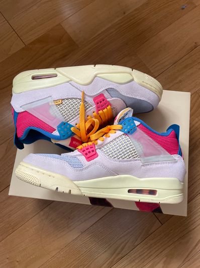 UNION × Nike Air Jordan 4 SP "Guava Ice/Light Fusion Red"