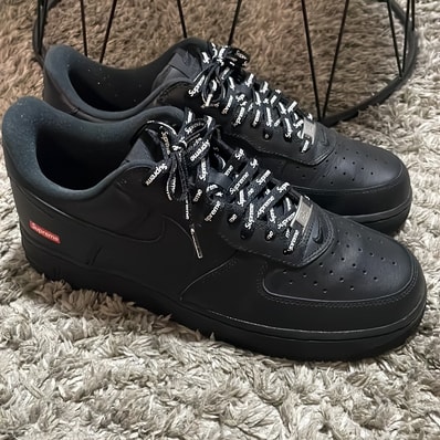 Supreme × Nike Air Force 1 Low "Black"