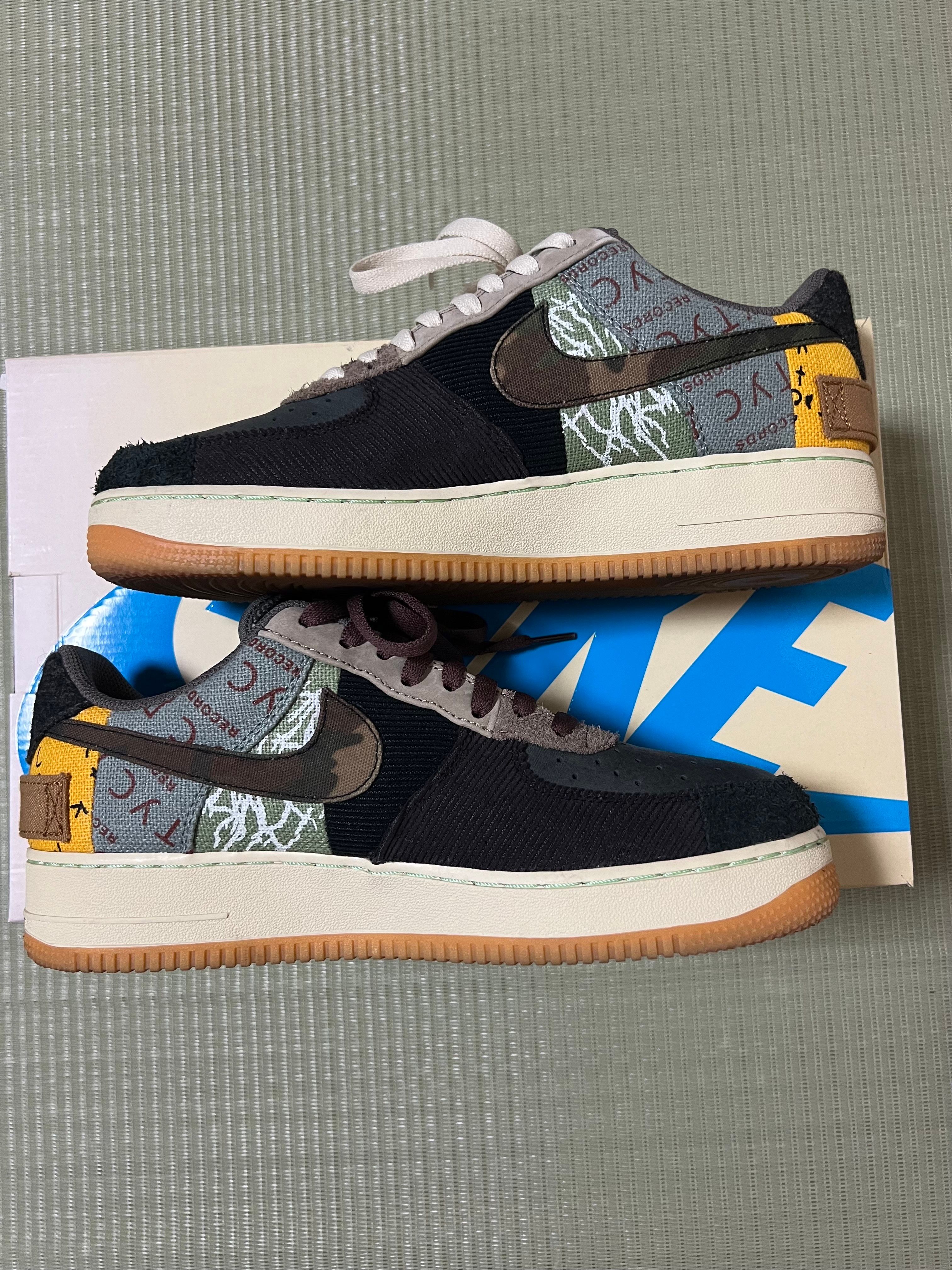 Travis Scott × Nike Air Force 1 Low Cactus Jack "Multi Color"