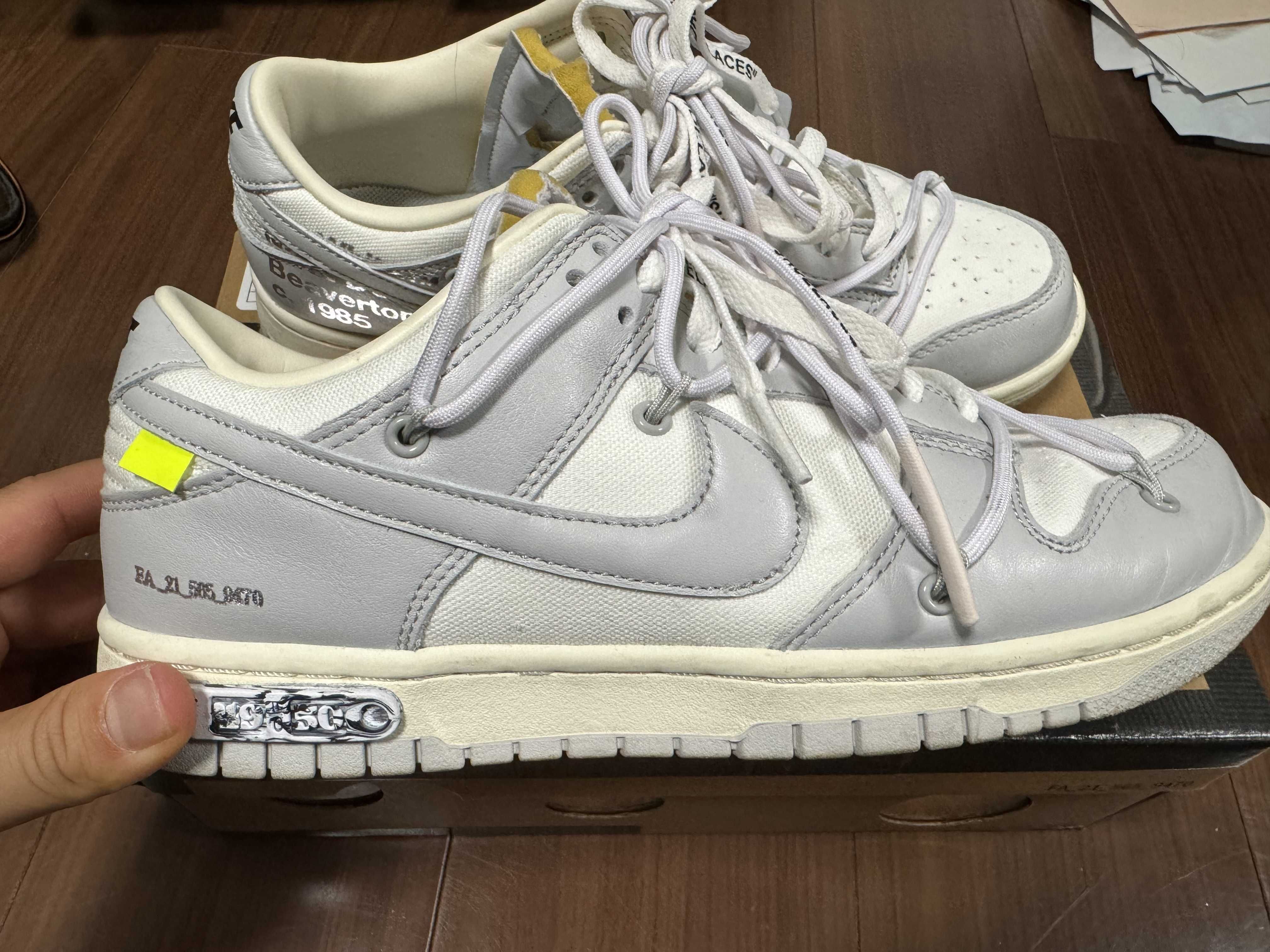 Off-White × Nike Dunk Low 1 of 50 "Lot.49"