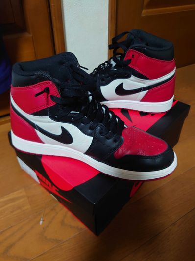 Nike Air Jordan 1 Retro High OG "Bred Toe"
