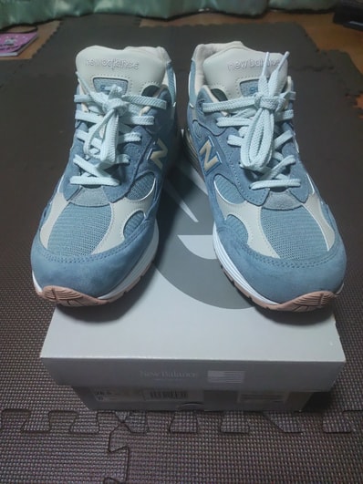 KITH × New Balance 992 "Aegean Blue/Shadow Gray"