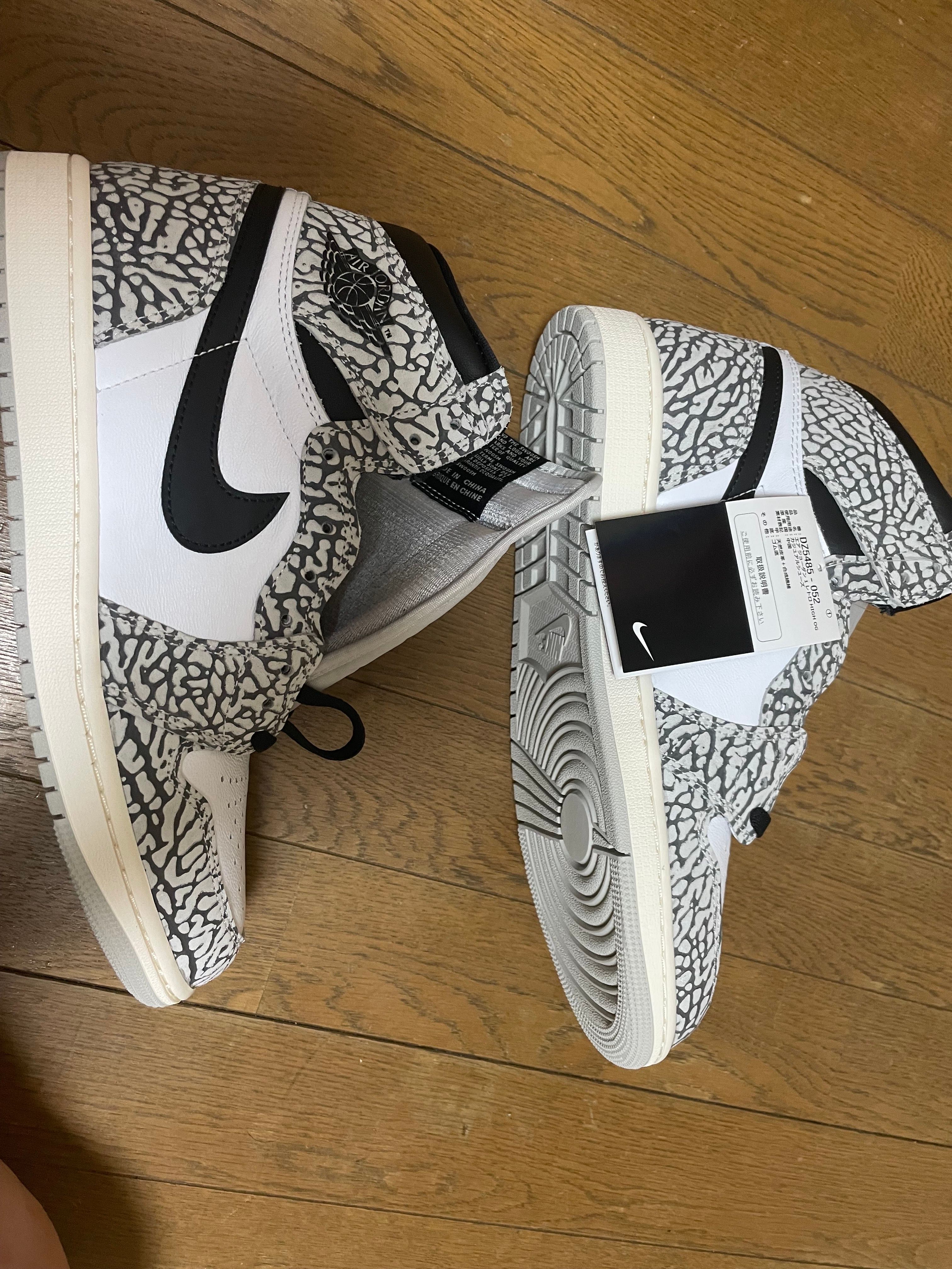 Nike Air Jordan 1 High OG "White Cement/Safari"