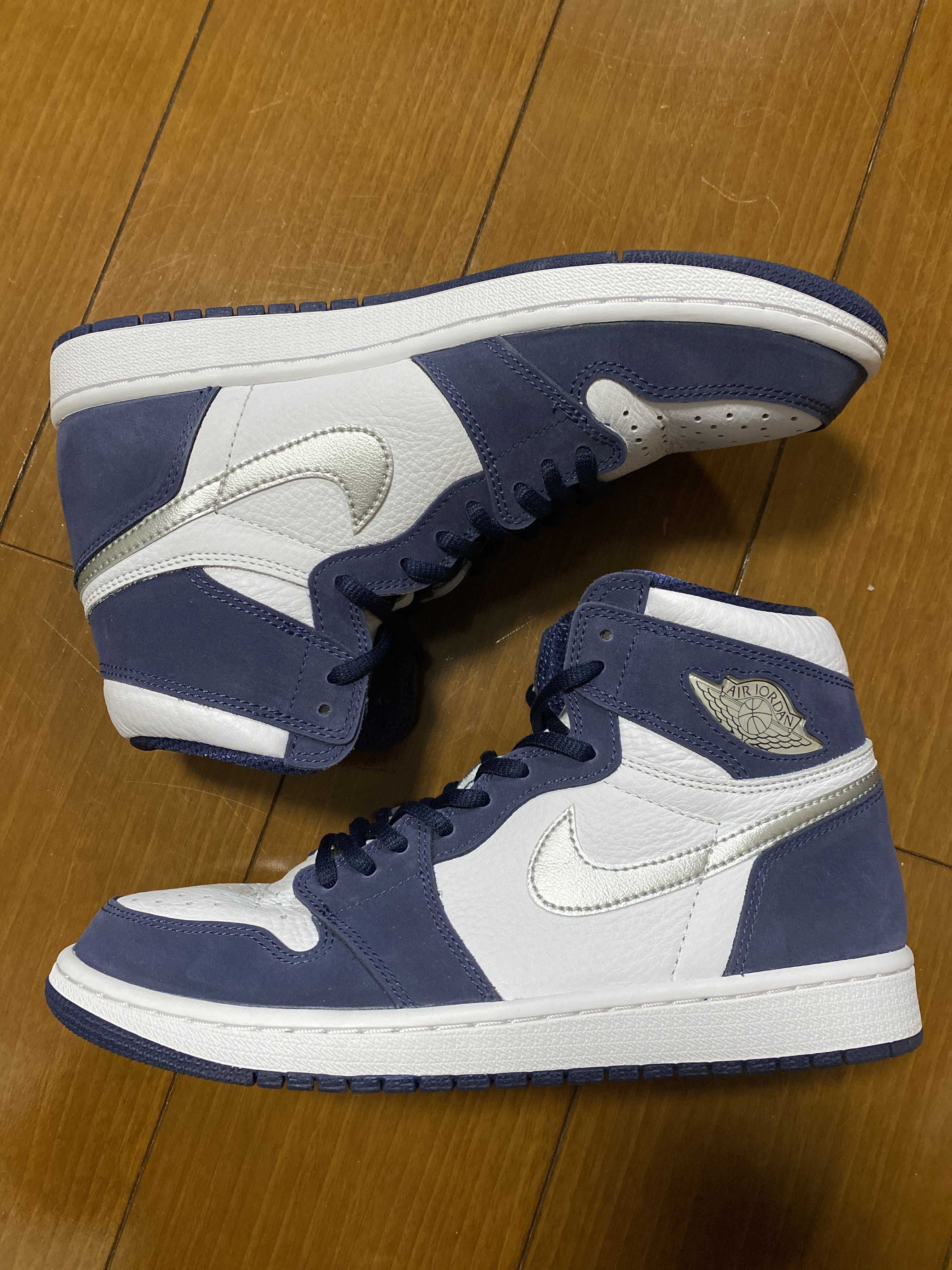 Nike Air Jordan 1 High OG CO.JP "White/Midnight Navy" (2020)(ブリーフケースなし)