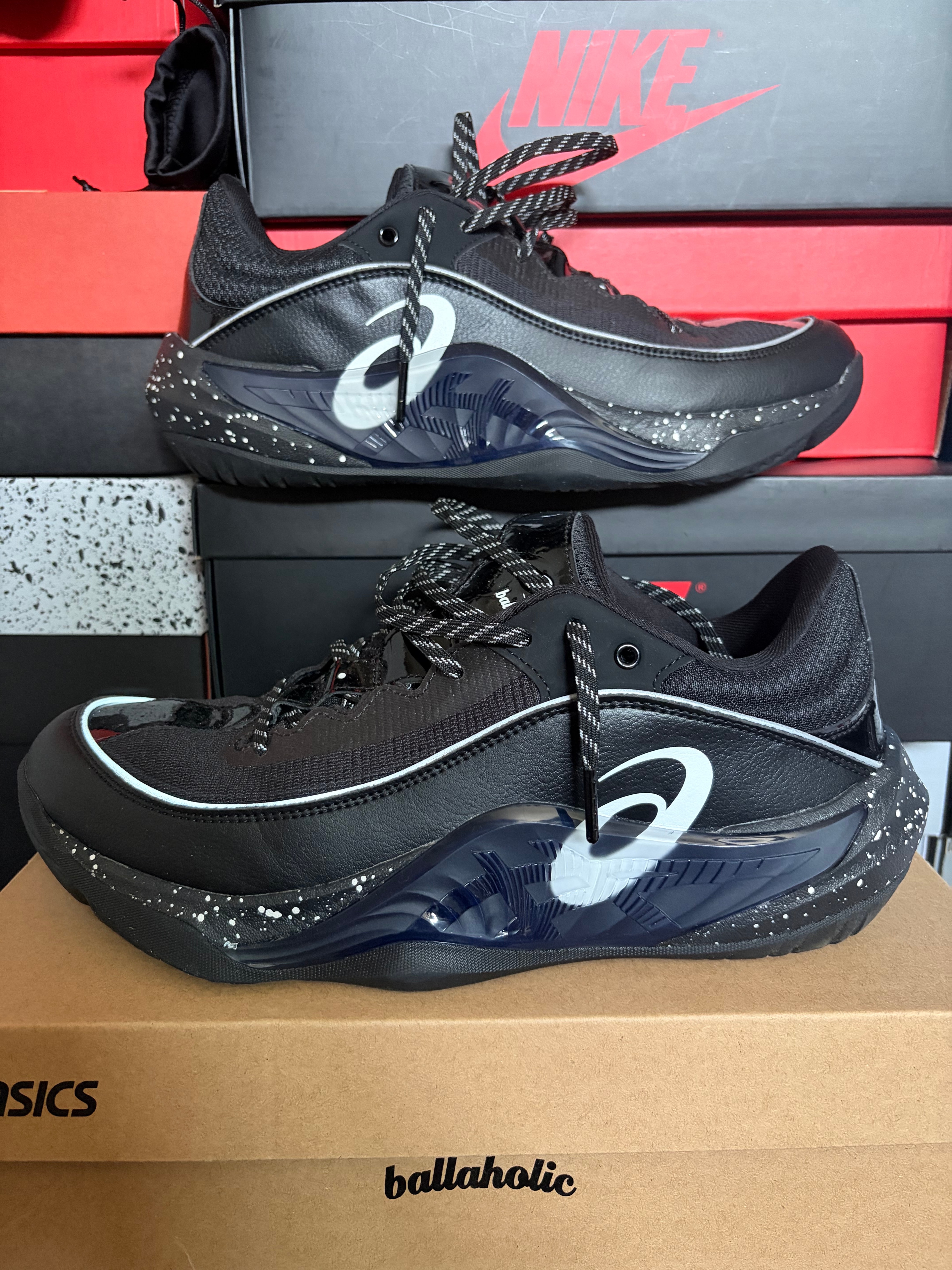 ballaholic × Asics Unpre Ars Low 3 "Black/Pure Silver"
