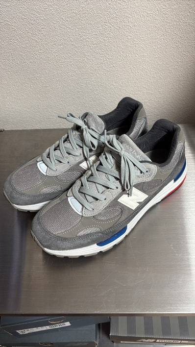 New Balance 992 "GRAY/BLUE/RED"