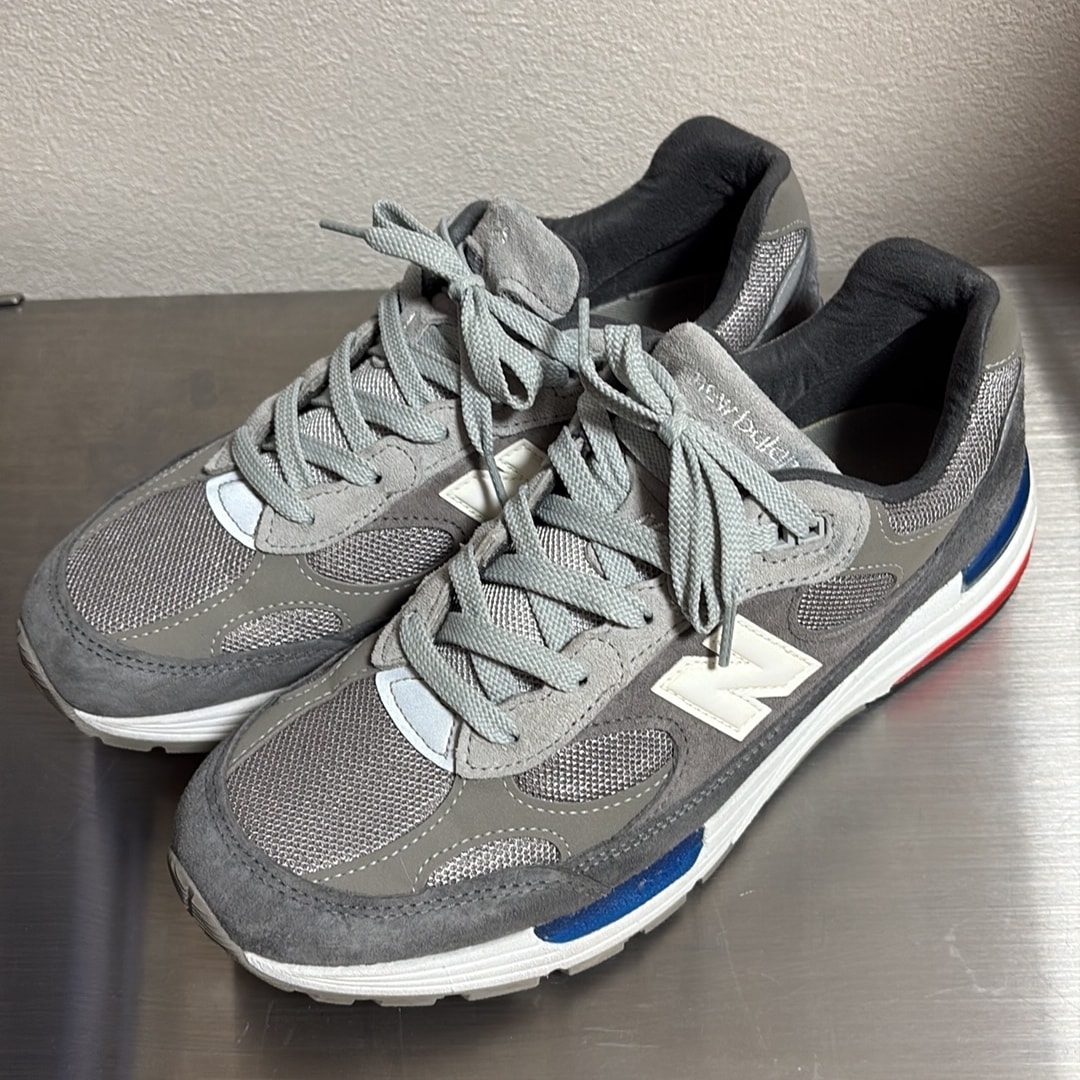 New Balance 992 "GRAY/BLUE/RED"