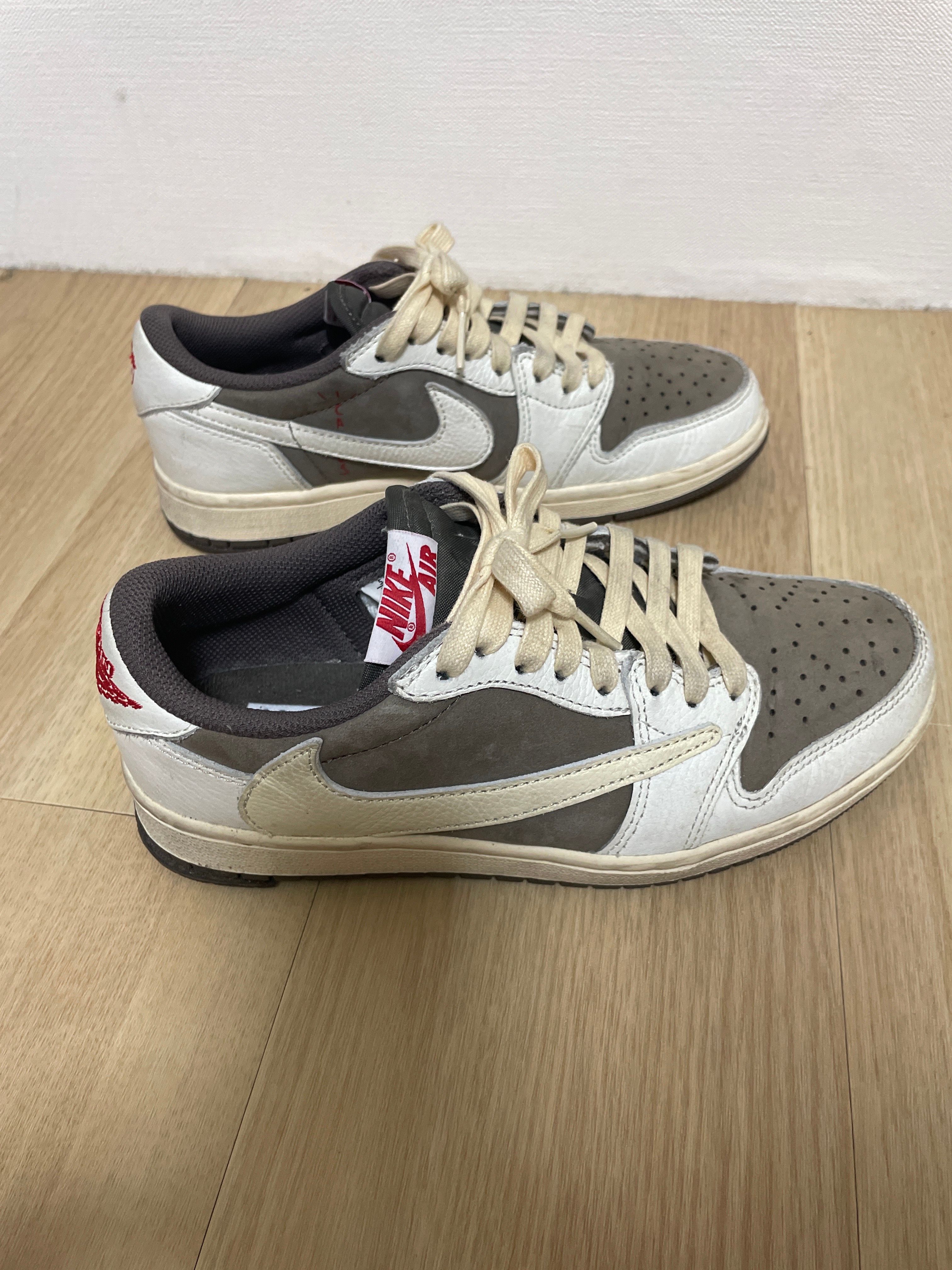 Travis Scott × Nike Air Jordan 1 Low OG SP "Reverse Mocha/Sail and Ridgerock"