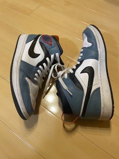 FACETASM × Nike Air Jordan 1 Mid "White/Navy"