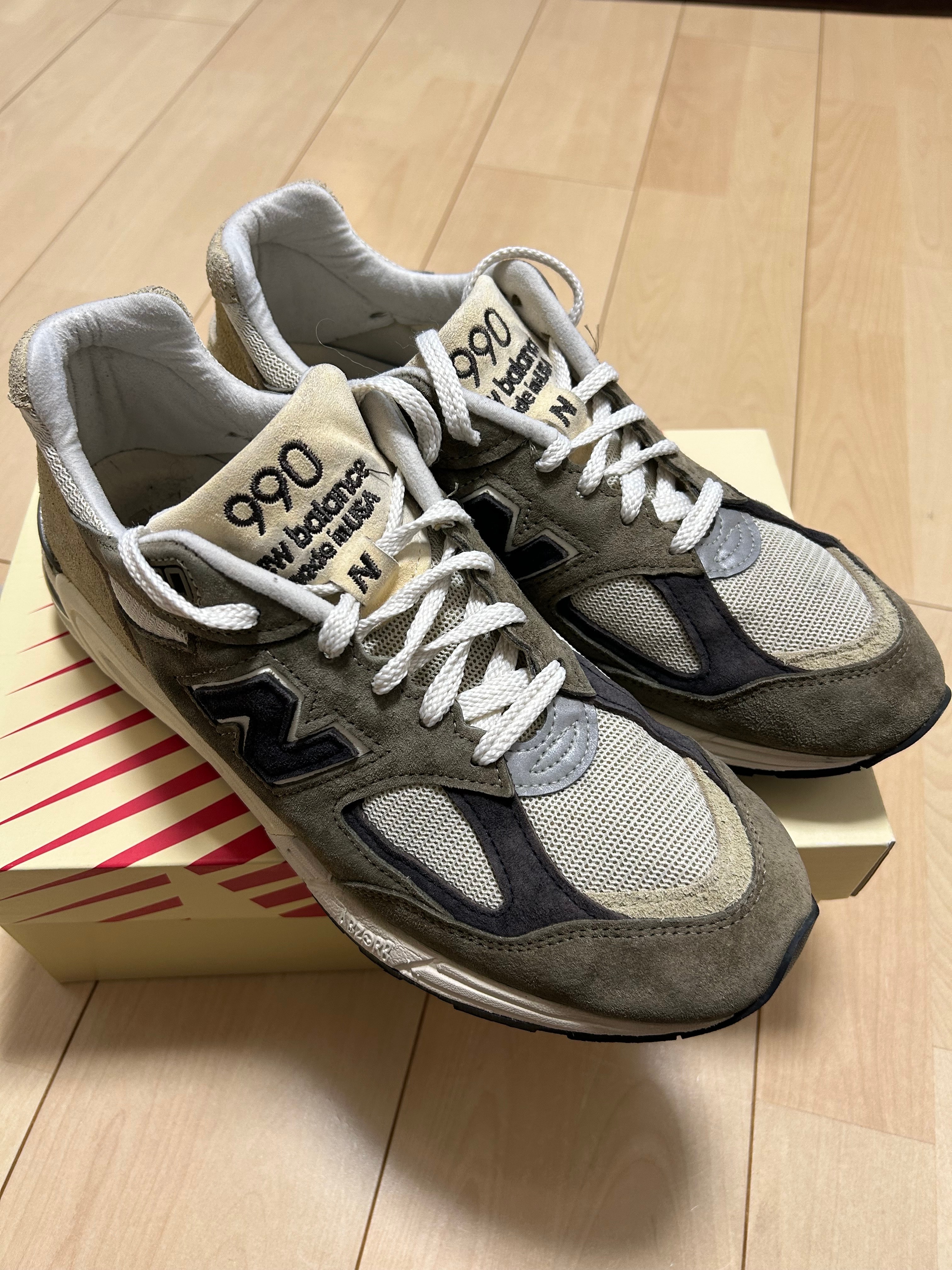 ニューバランス 990V2 "オリーブスウェード"