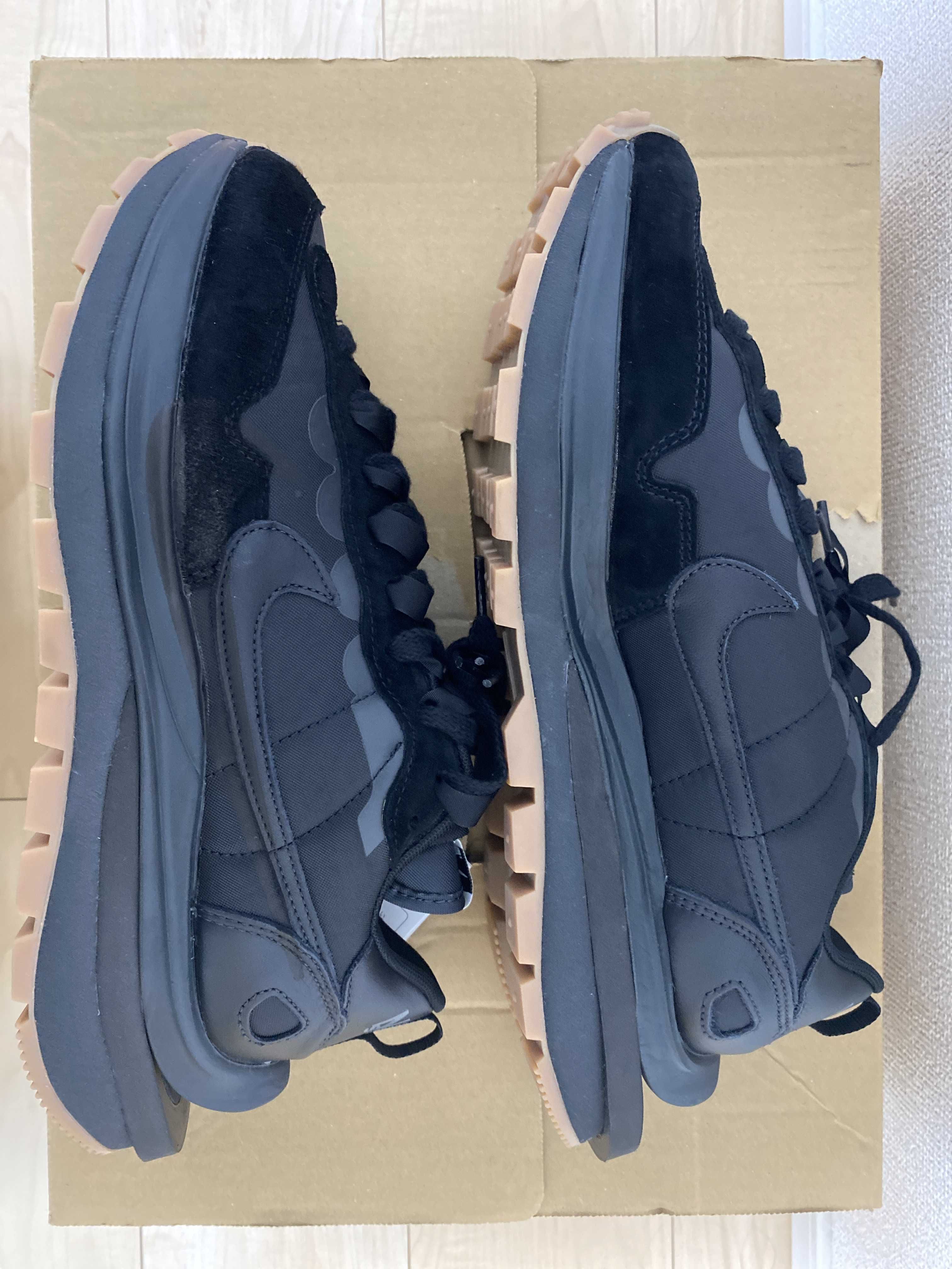 sacai × Nike VaporWaffle "Black Gum"
