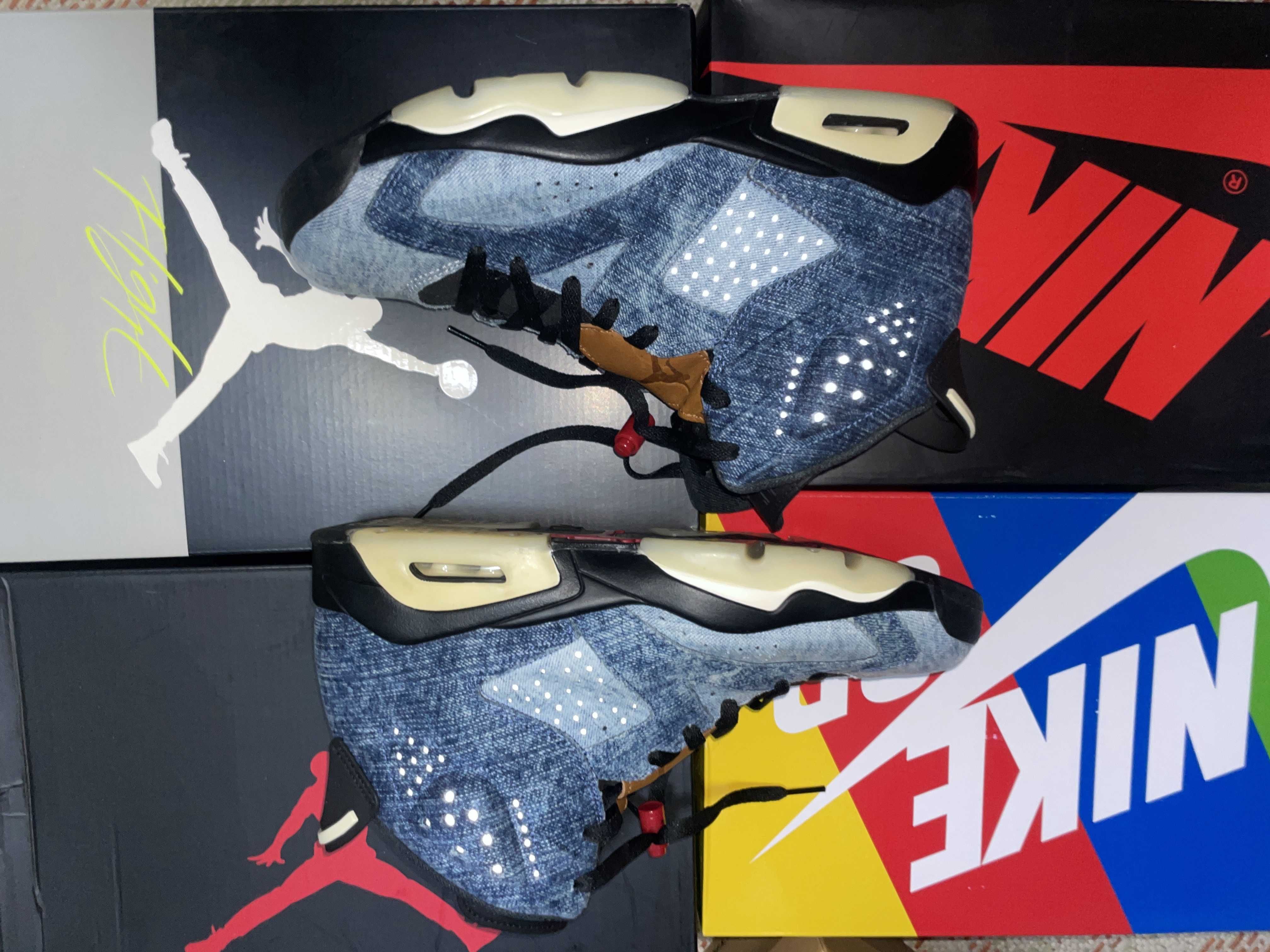 NIKE AIR JORDAN 6 "WASHED DENIM"