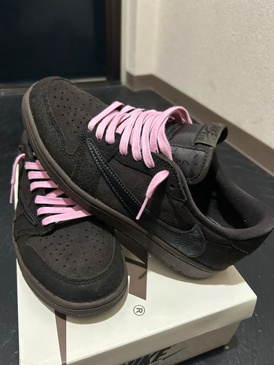 Travis Scott × Nike Air Jordan 1 Low OG SP "Velvet Brown and Dark Mocha"