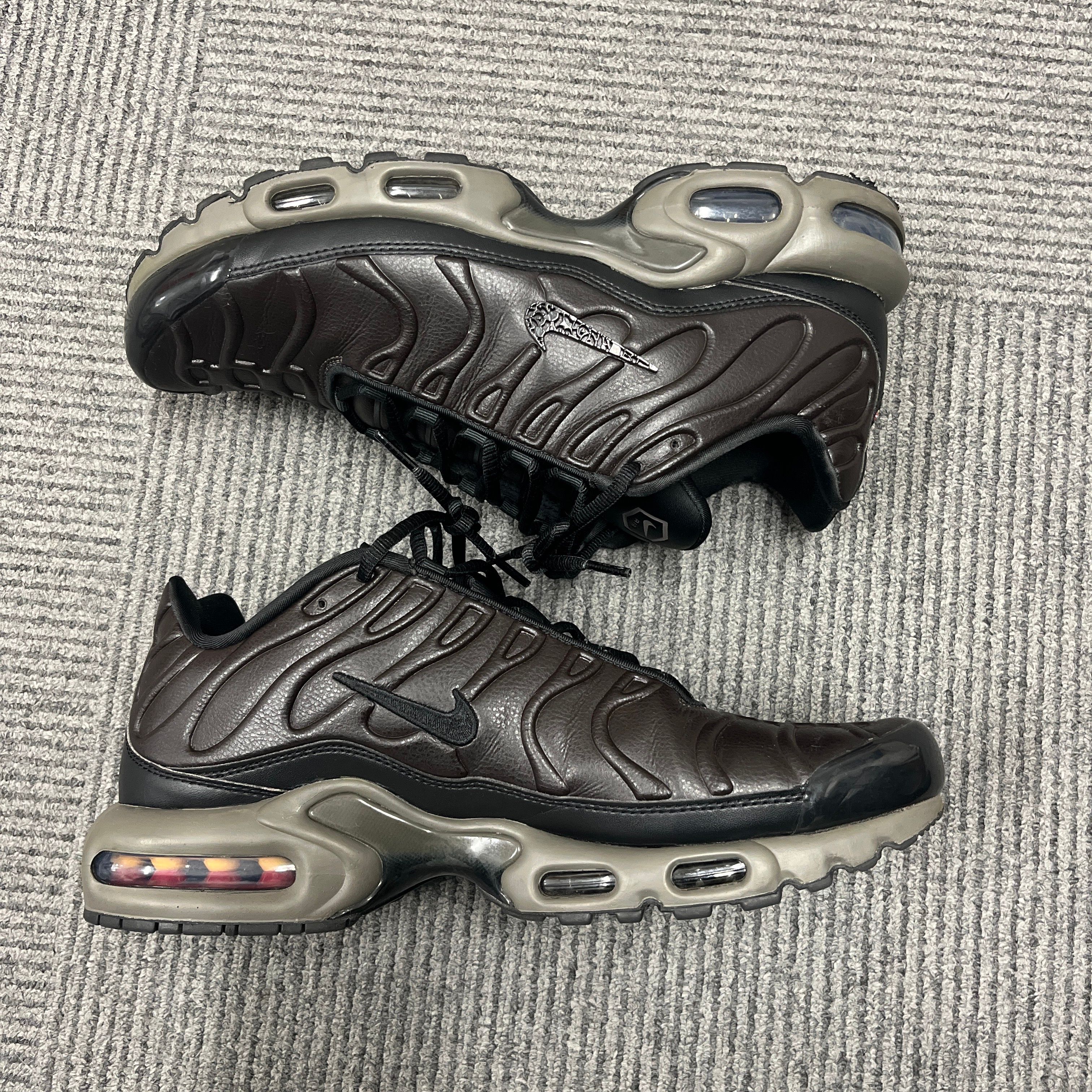 Nike Air Max Plus PRM "Black Tea and Petra Brown"