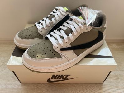 Travis Scott × Nike Air Jordan 1 Low Golf NRG "Neutral Olive"