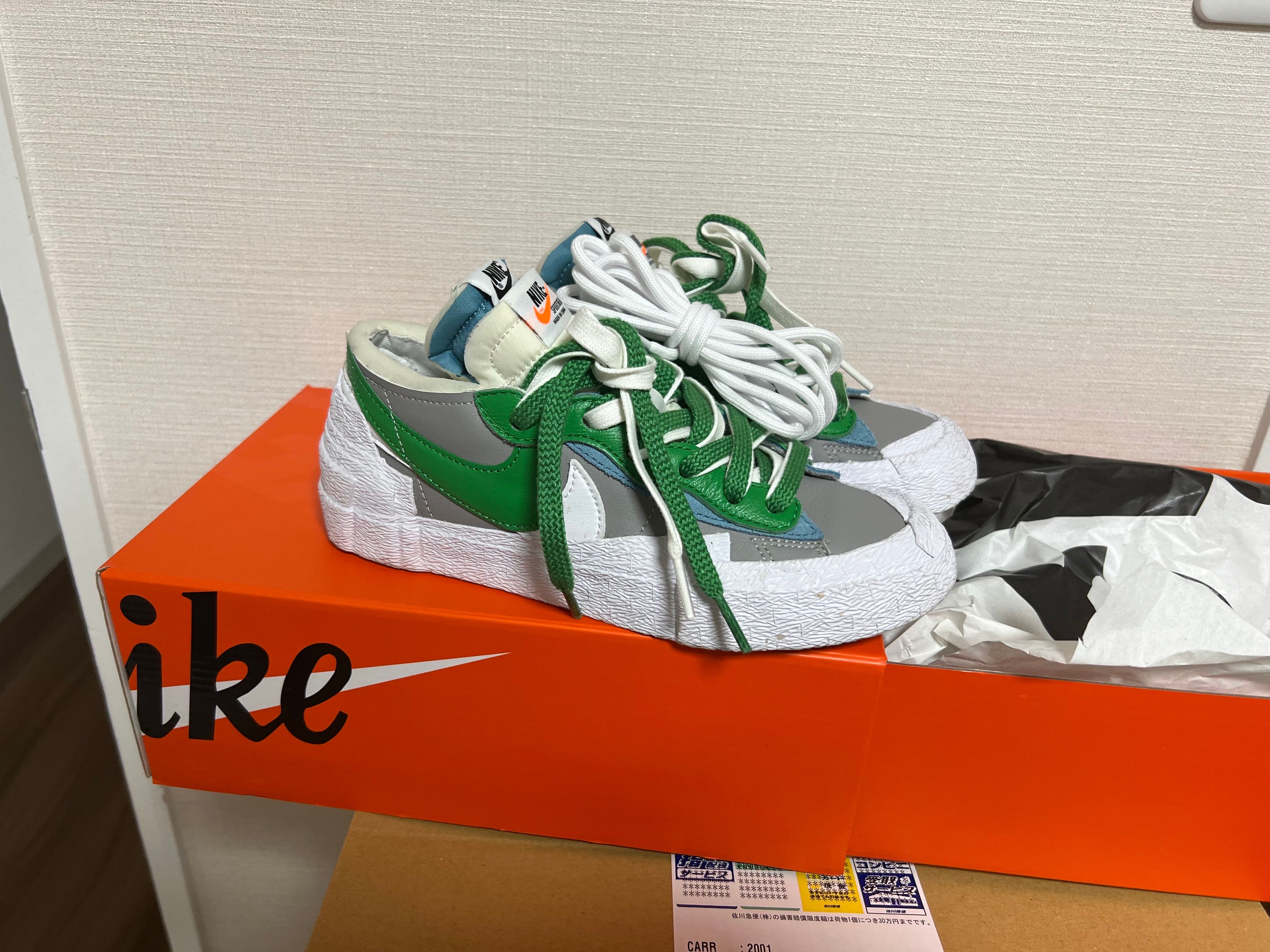 sacai × Nike Blazer Low "Classic Green"