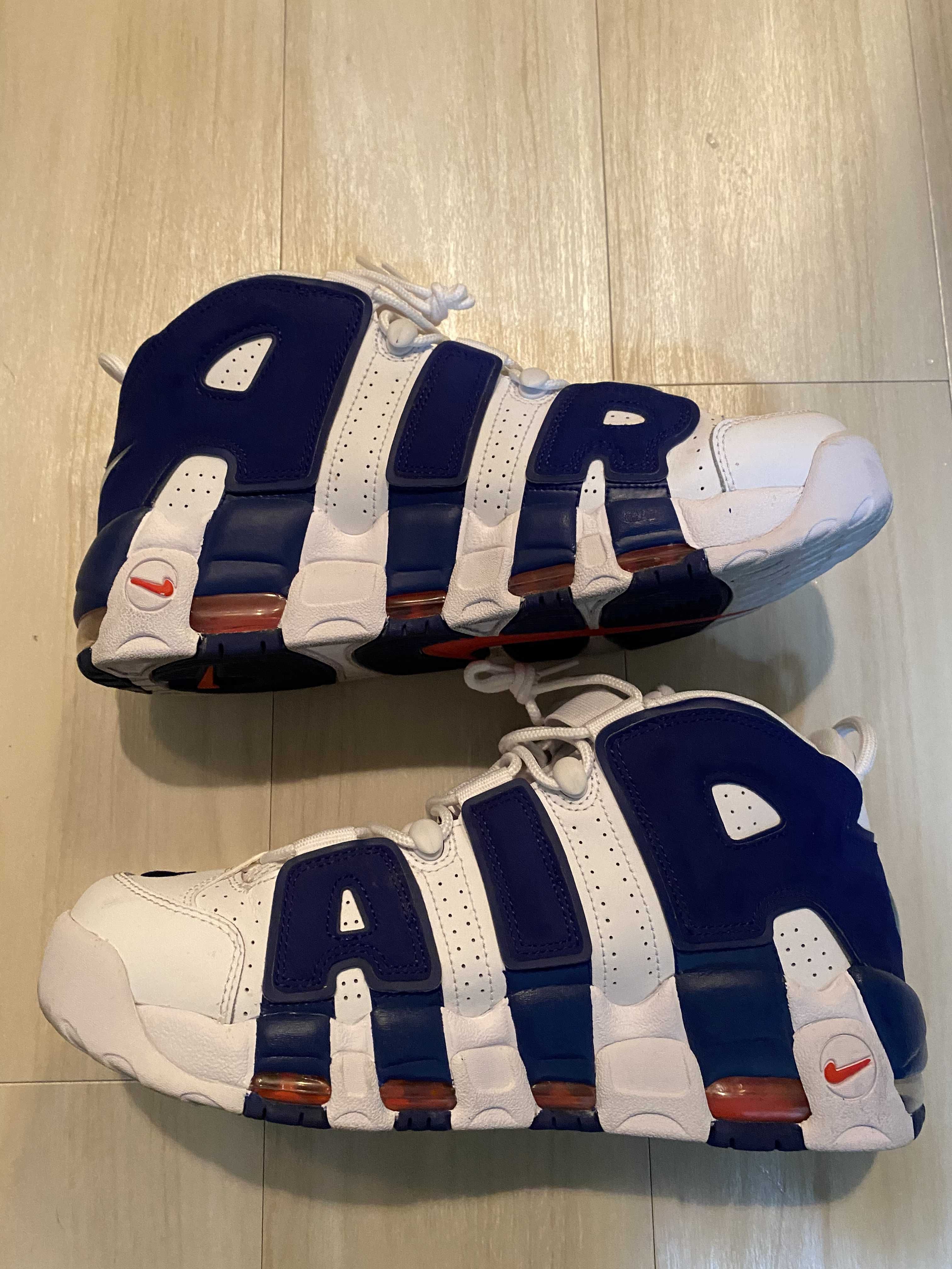 NIKE AIR MORE UPTEMPO 96 "WHITE/DEEP ROYAL BLUE"