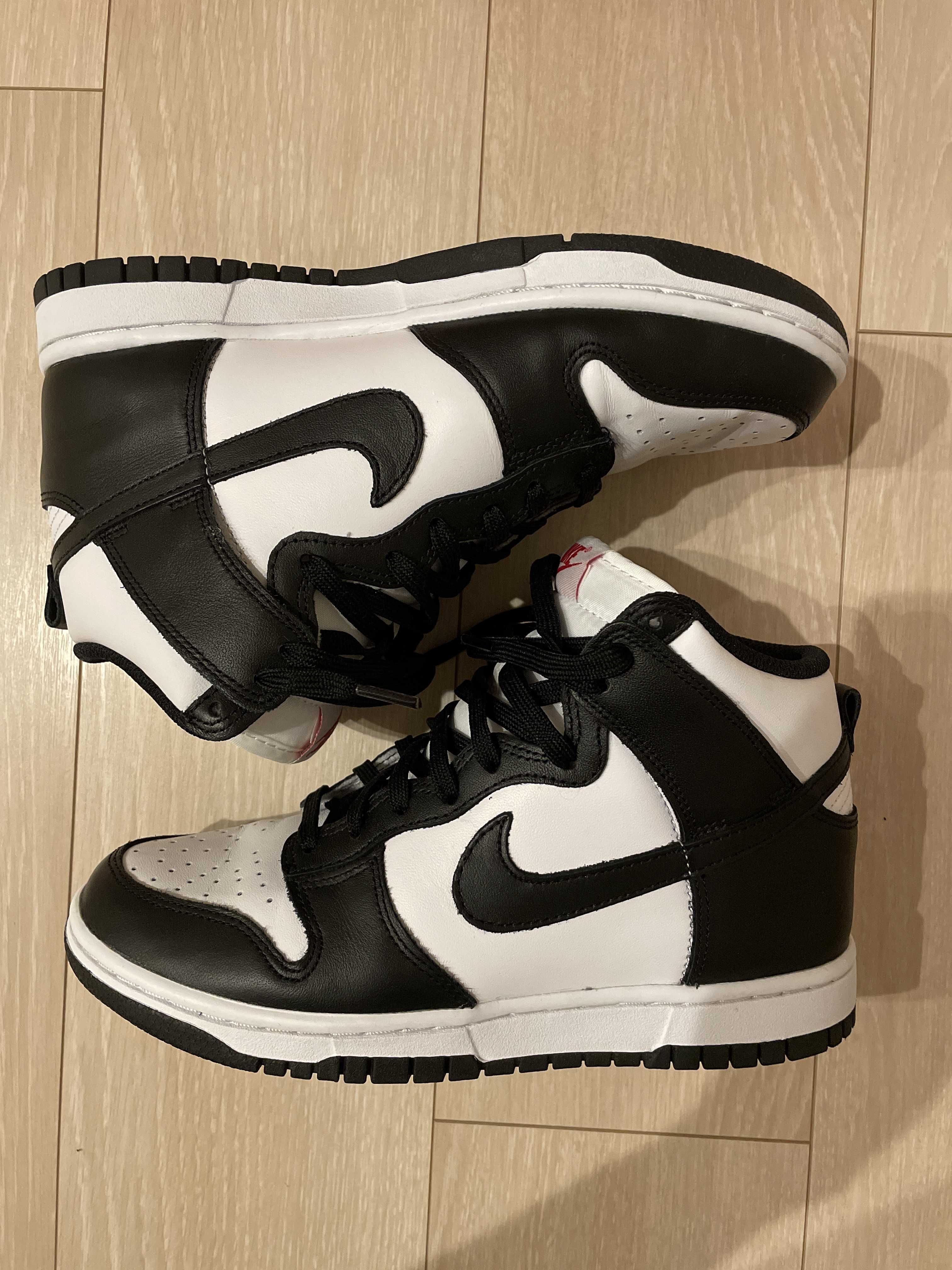Nike Women's Dunk High "Black and White"