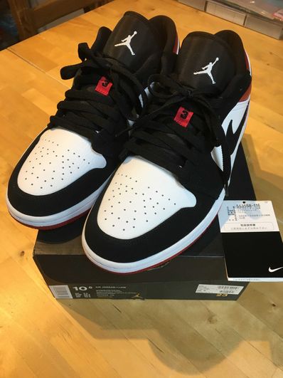 Nike Air Jordan 1 Low "Black Toe"
