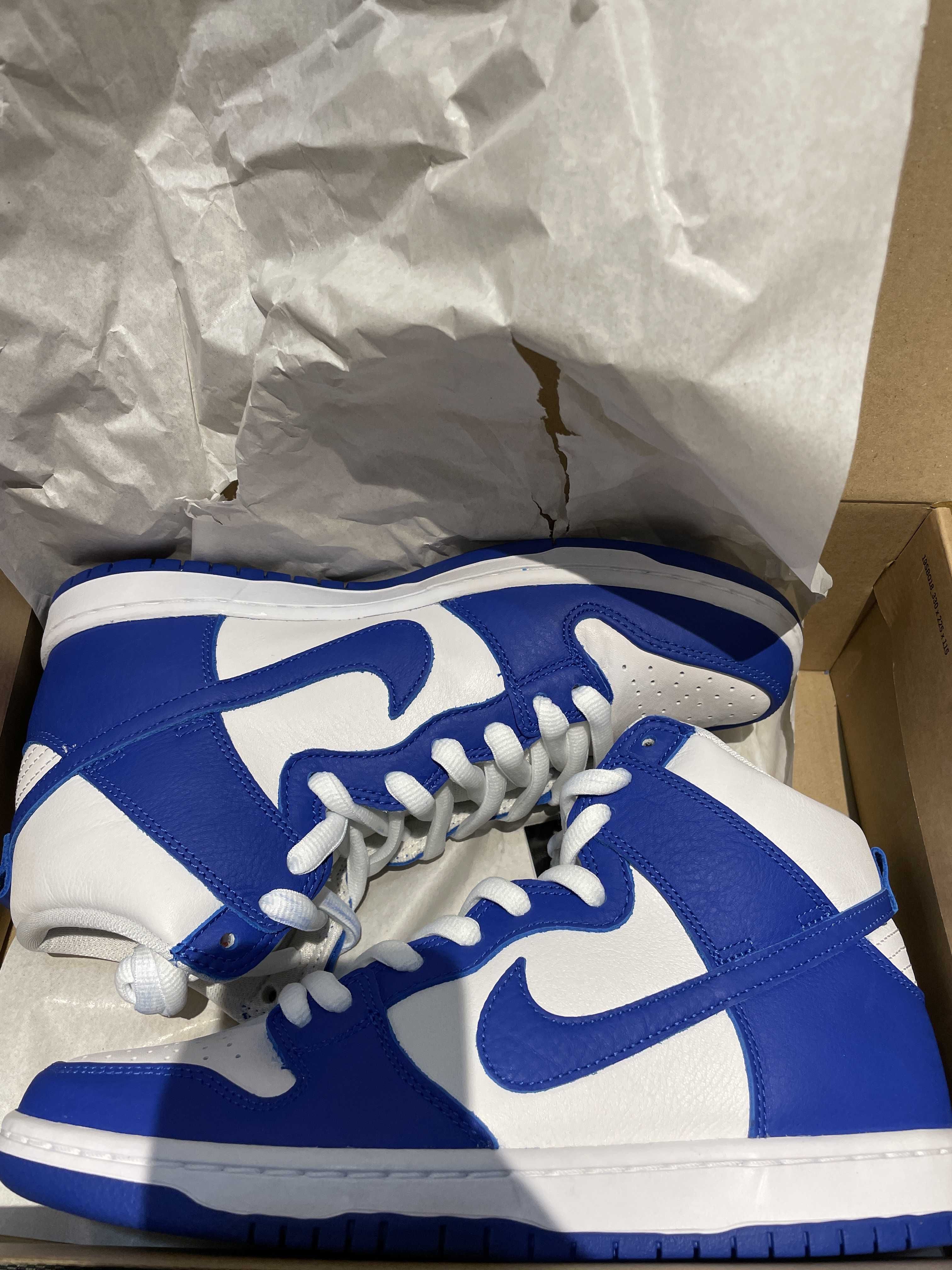 Nike SB Dunk High Orange Label "Kentucky" 