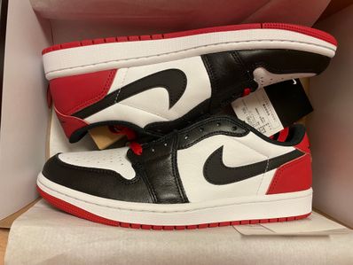Nike Air Jordan 1 Retro Low OG "Black Toe"