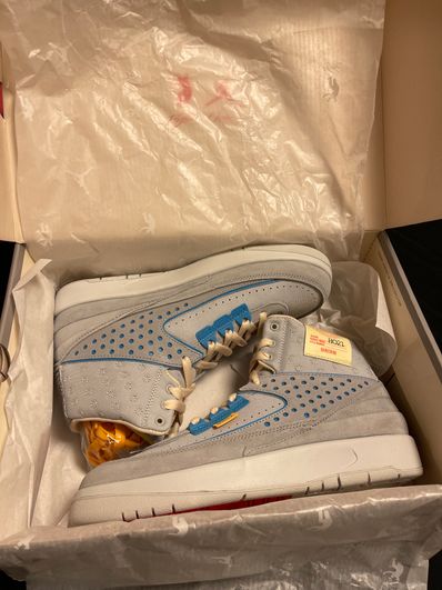 UNION × Nike Air Jordan 2 "Grey Fog"