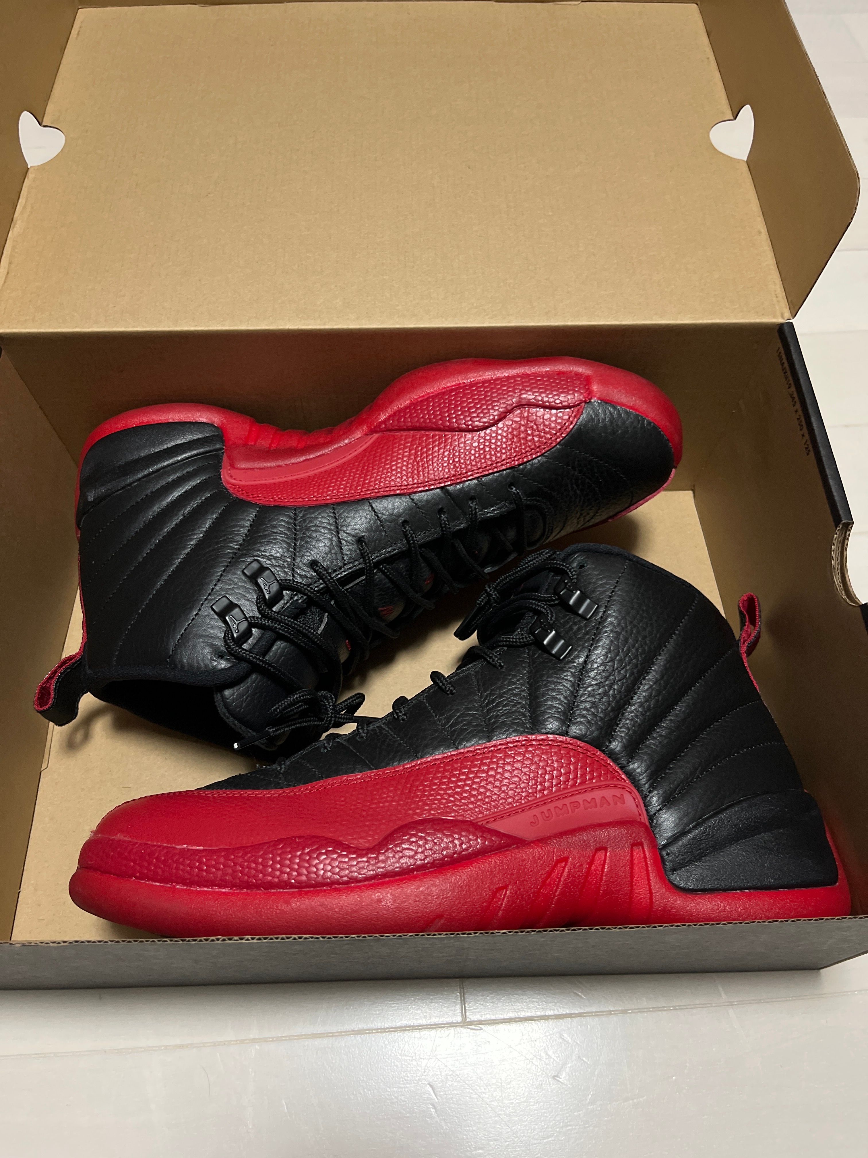 Nike Air Jordan 12 Retro "Flu Game/Black/Versity Red" (2016)