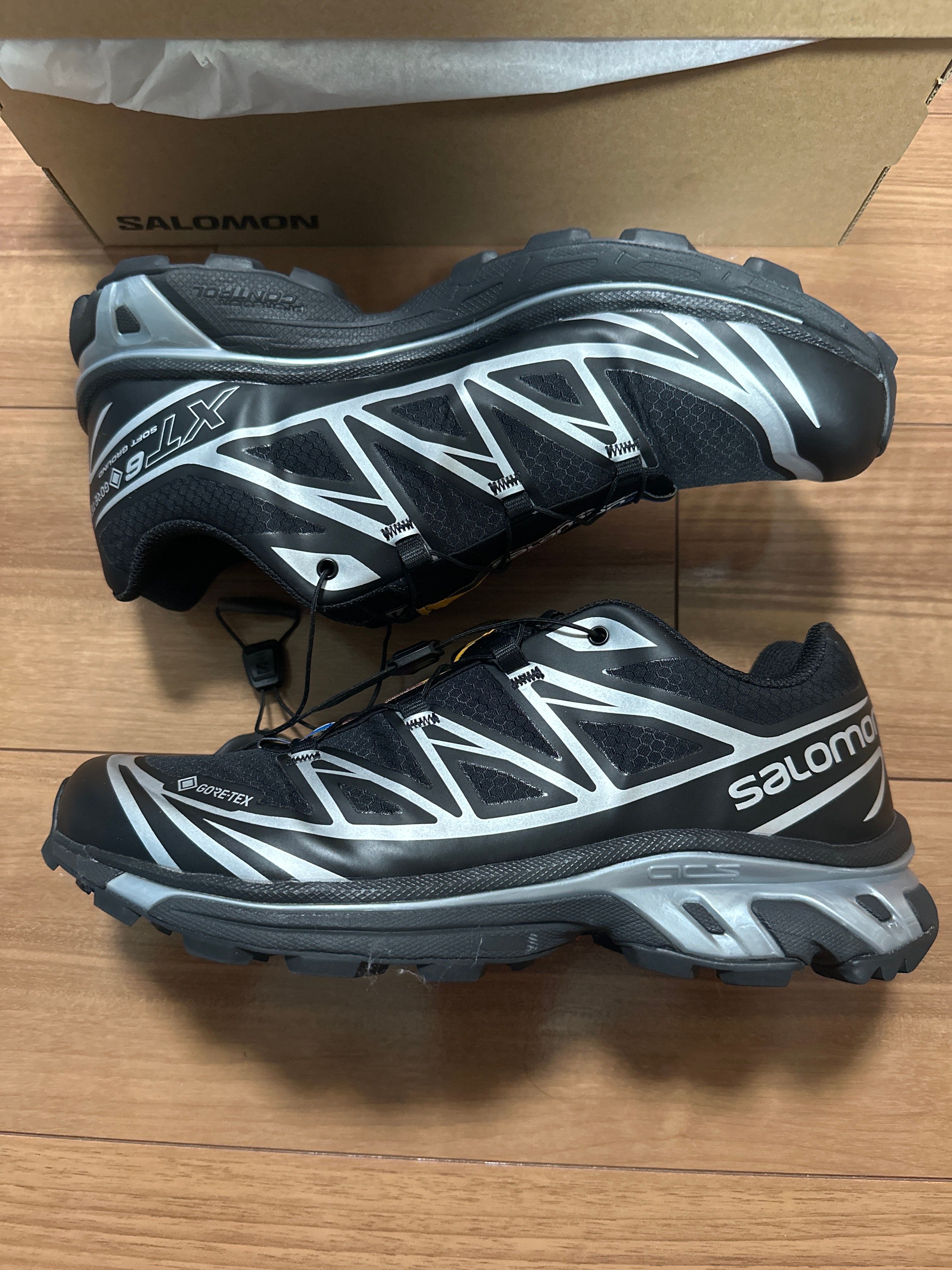 Salomon XT-6 GORE-TEX "Black/Footwear Silver"