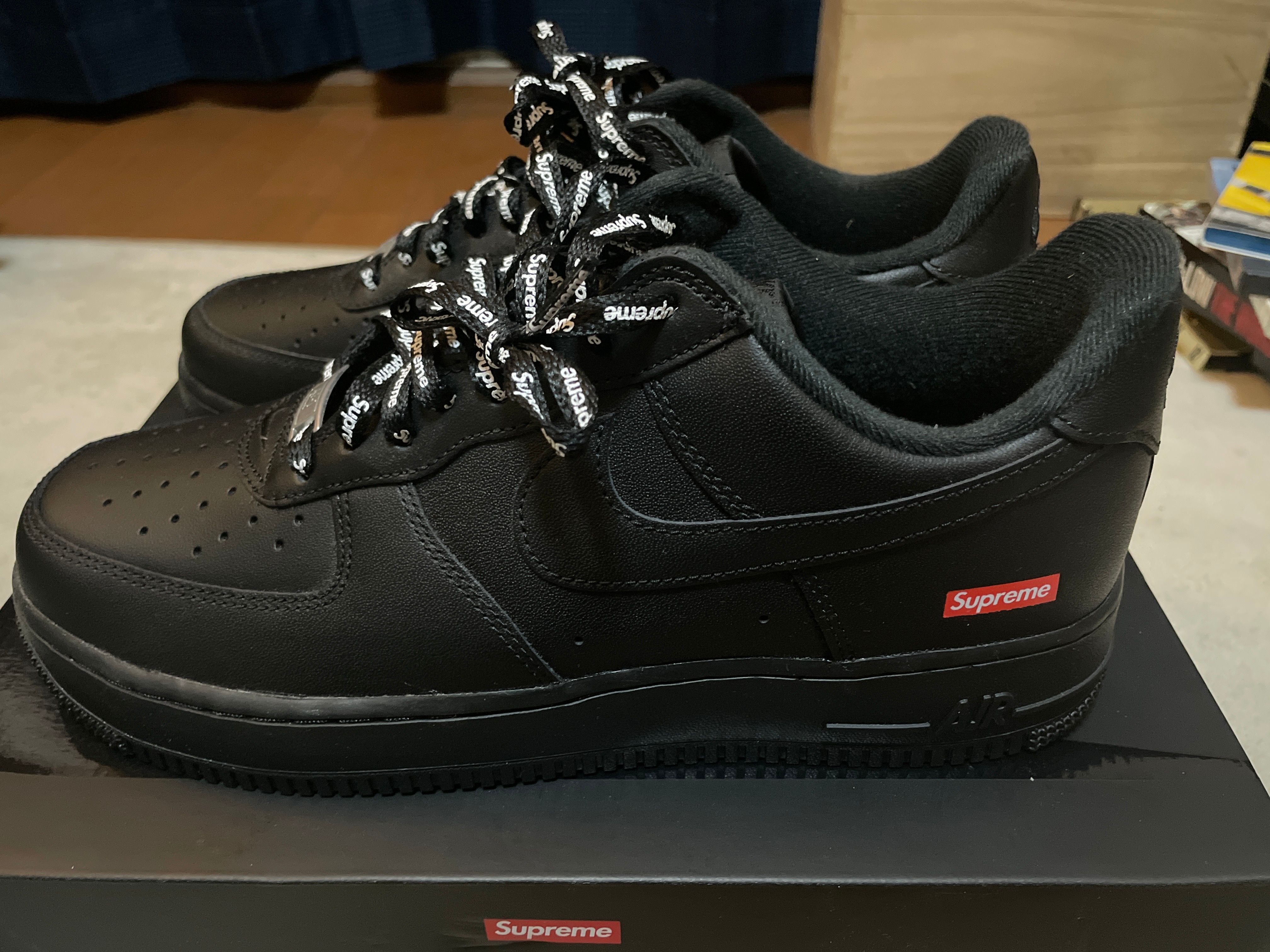 Supreme × Nike Air Force 1 Low "Black"
