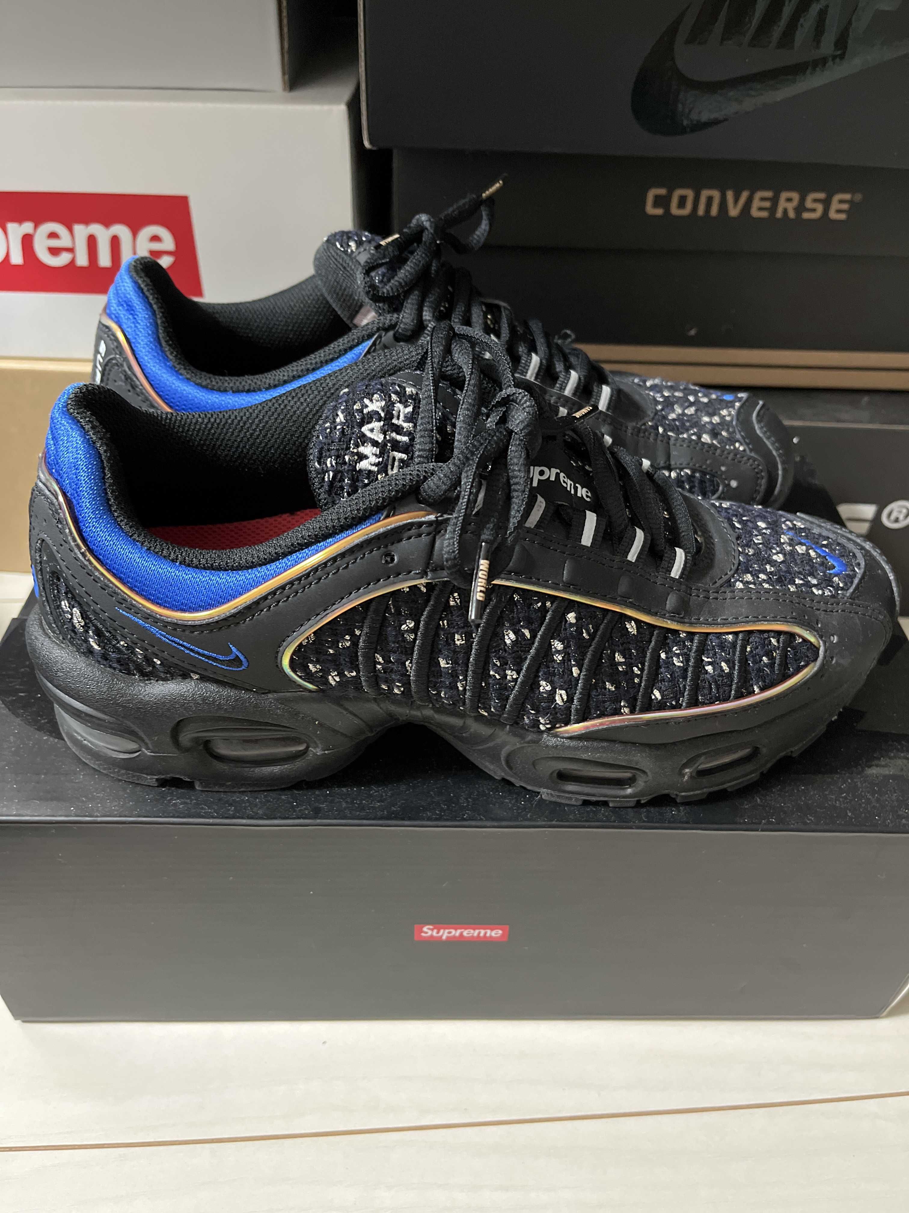 Supreme × Nike Air Max Tailwind 4 "Black"